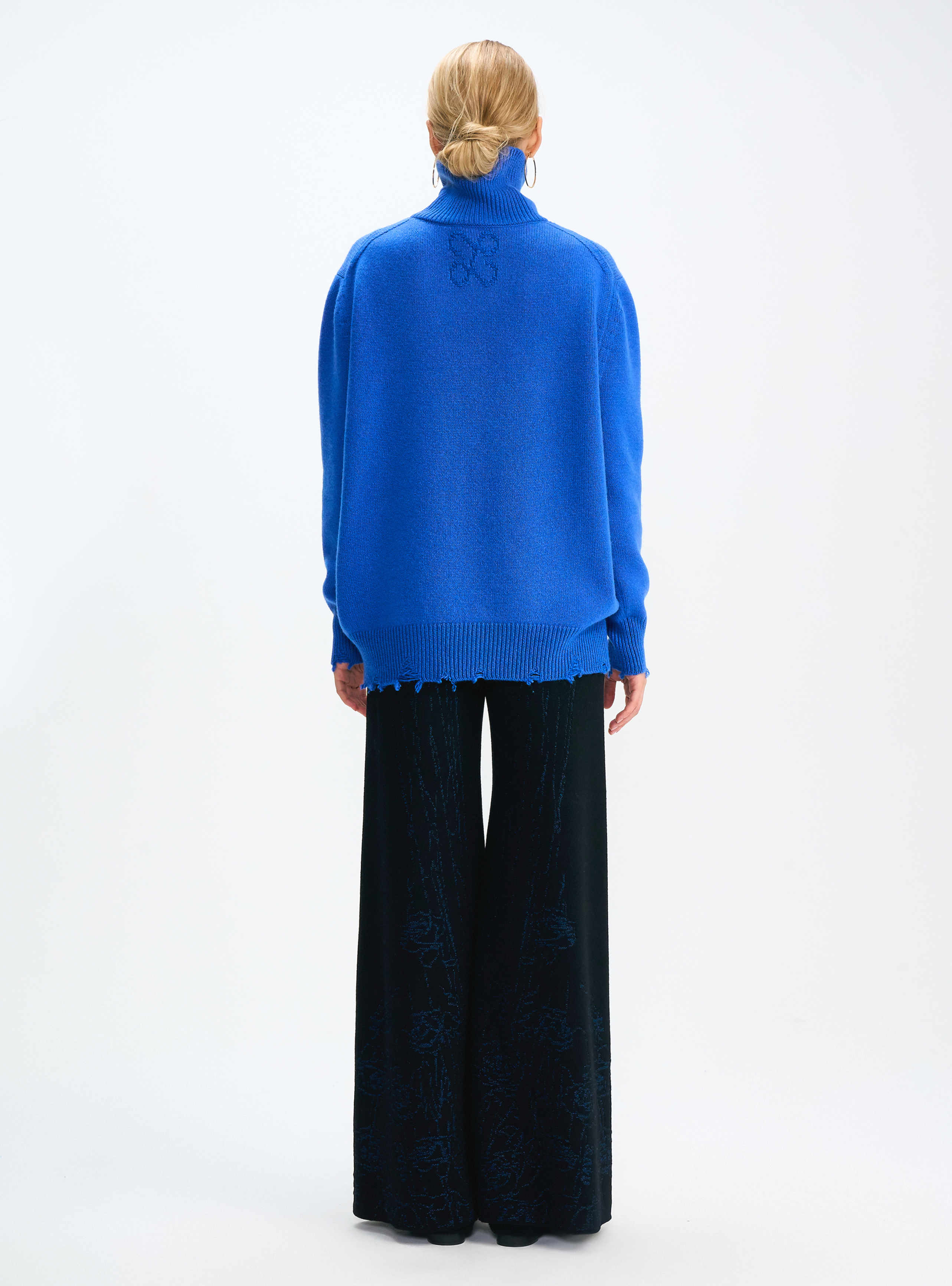 Свитер удлиненный из кашемира, фото 2 Свитер удлиненный из кашемира, фото 2