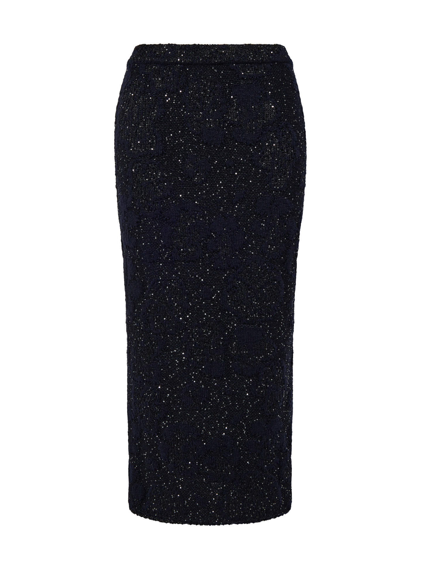 Юбка-миди из фактурного трикотажа, фото 1