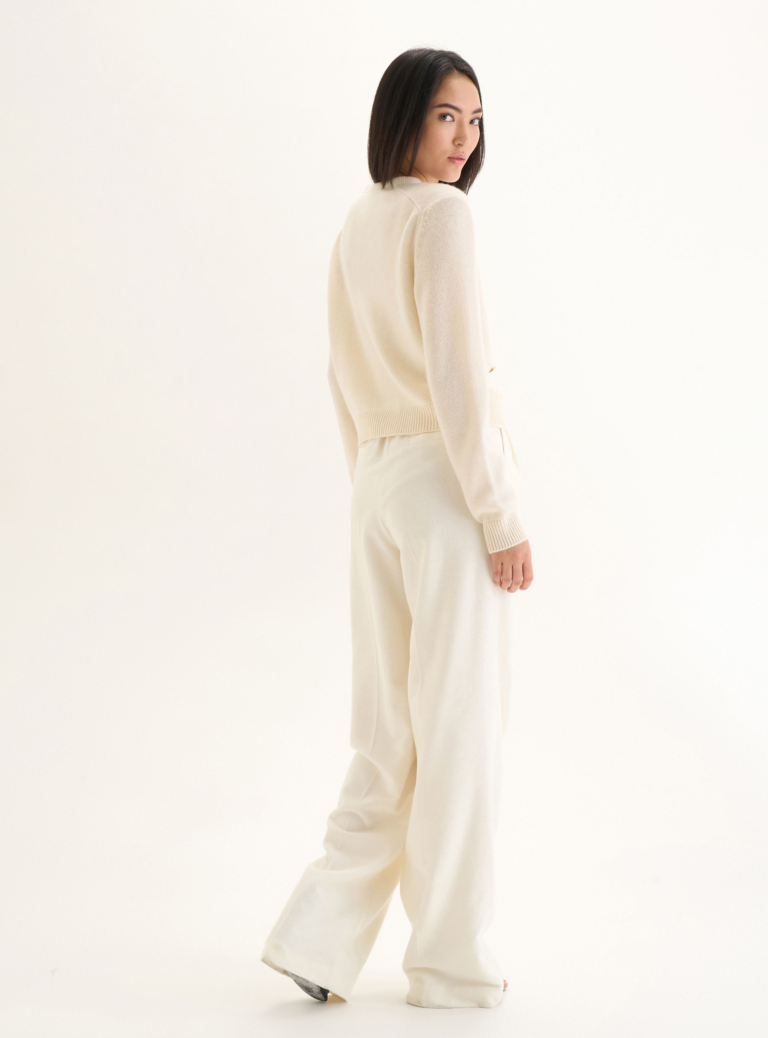 Брюки с защипами из шерсти, фото 3 Брюки с защипами из шерсти, фото 3