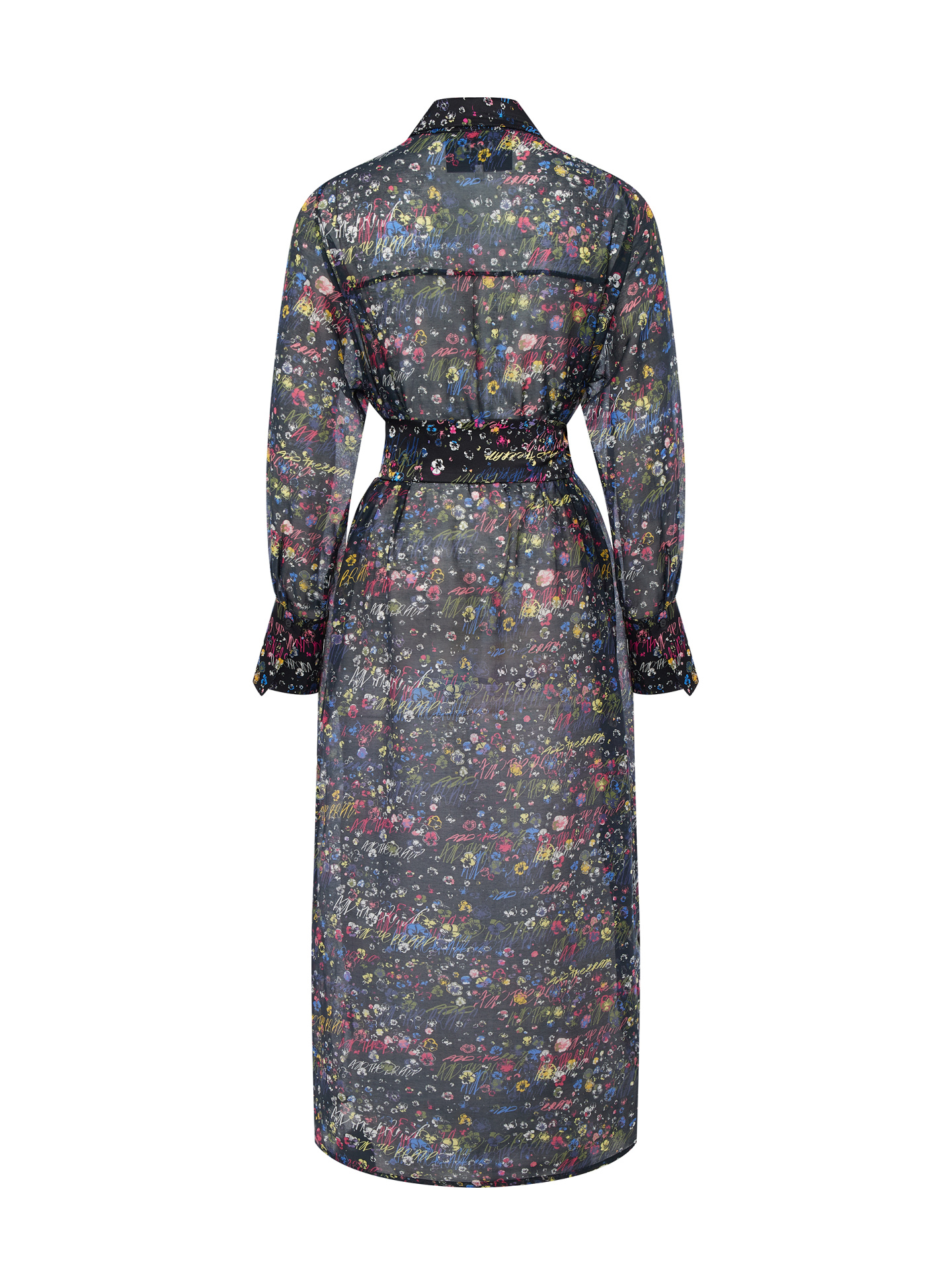 Платье-рубашка из шелкового батиста, фото 2