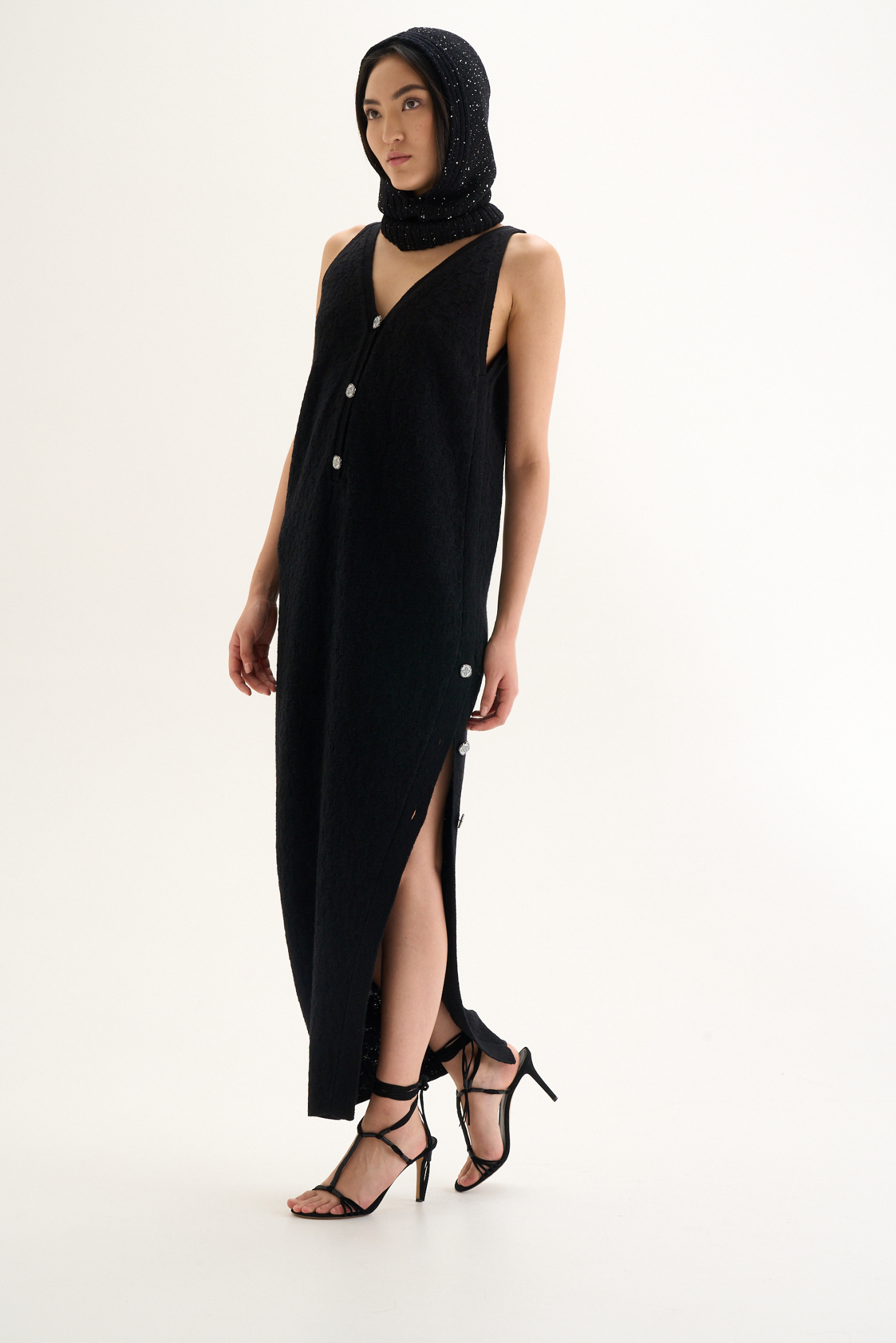 Платье из шерсти с разрезом, фото 2 Платье из шерсти с разрезом, фото 2