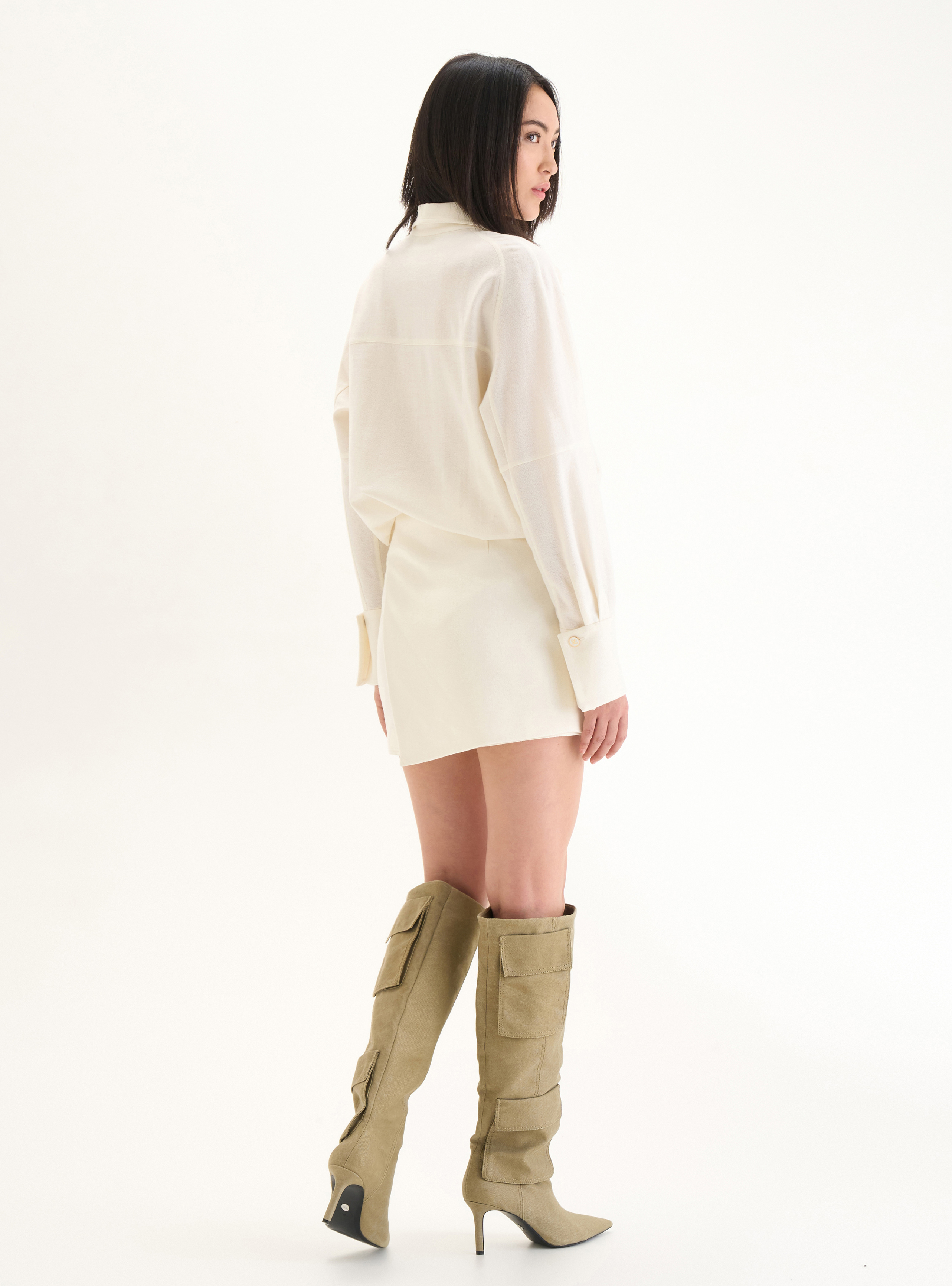 Юбка-шорты из шерсти, фото 4 Юбка-шорты из шерсти, фото 4