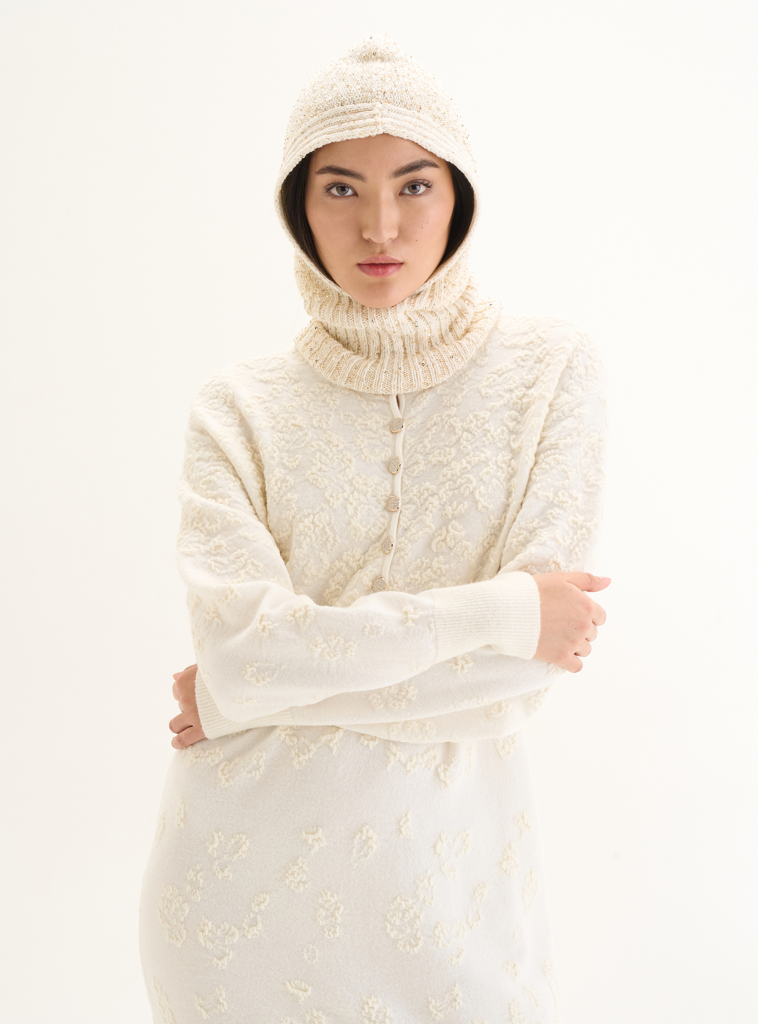 Капор из шерсти мериноса, фото 4