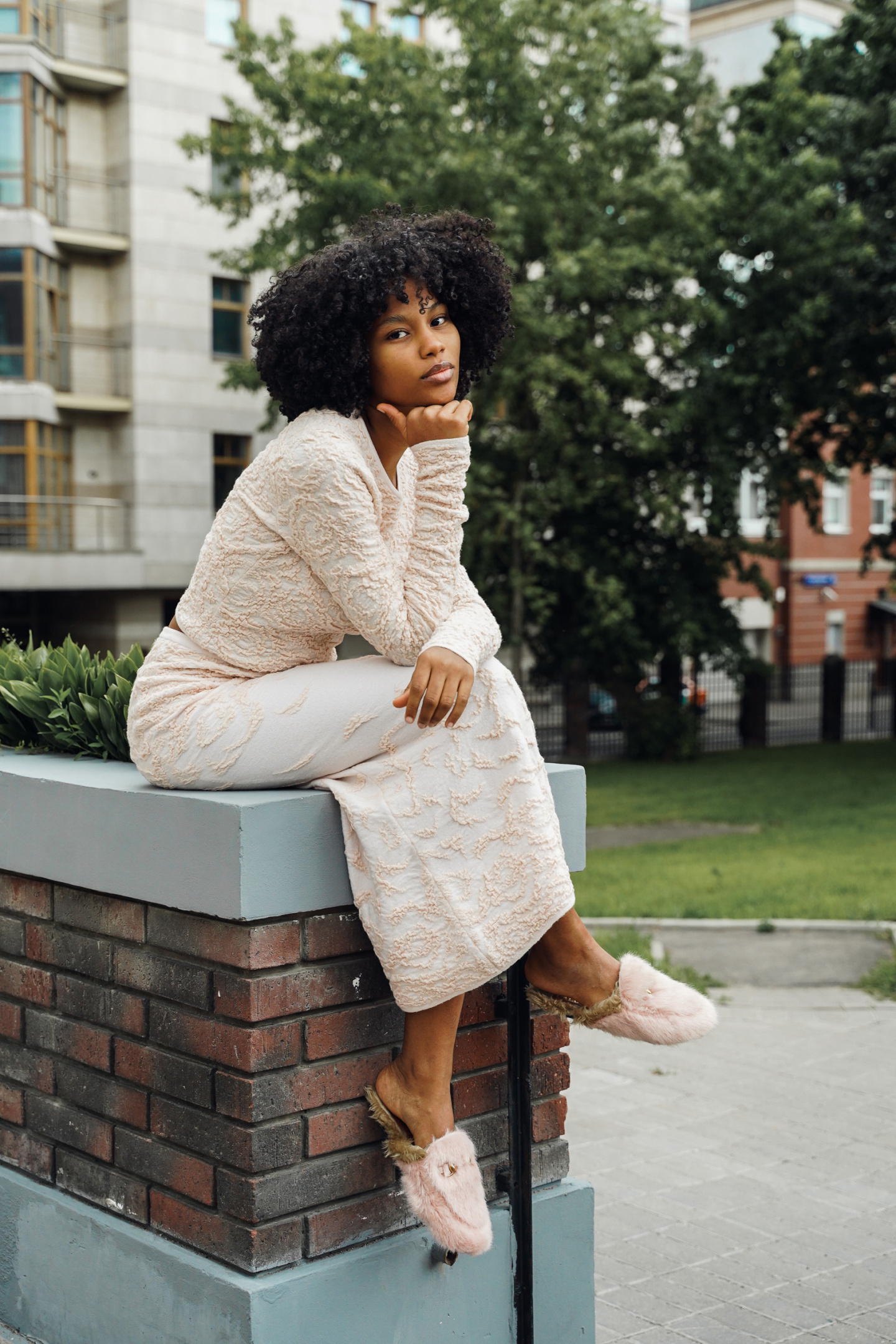 Джемпер из фактурного трикотажа, фото 4