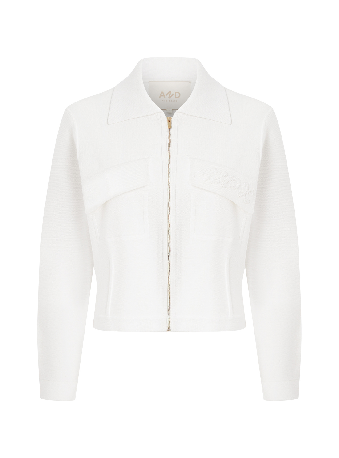 Рубашка укороченная на молнии, фото 1 Рубашка укороченная на молнии, фото 1