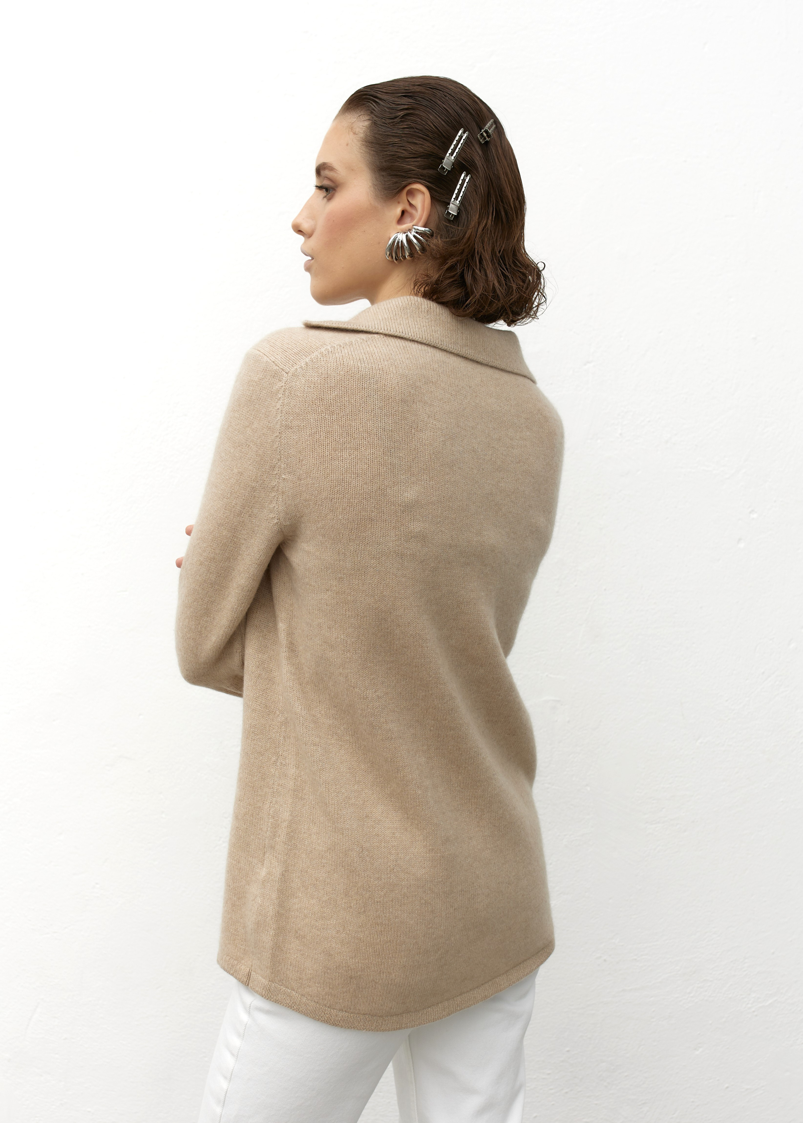 Джемпер-поло  из кашемира , фото 5