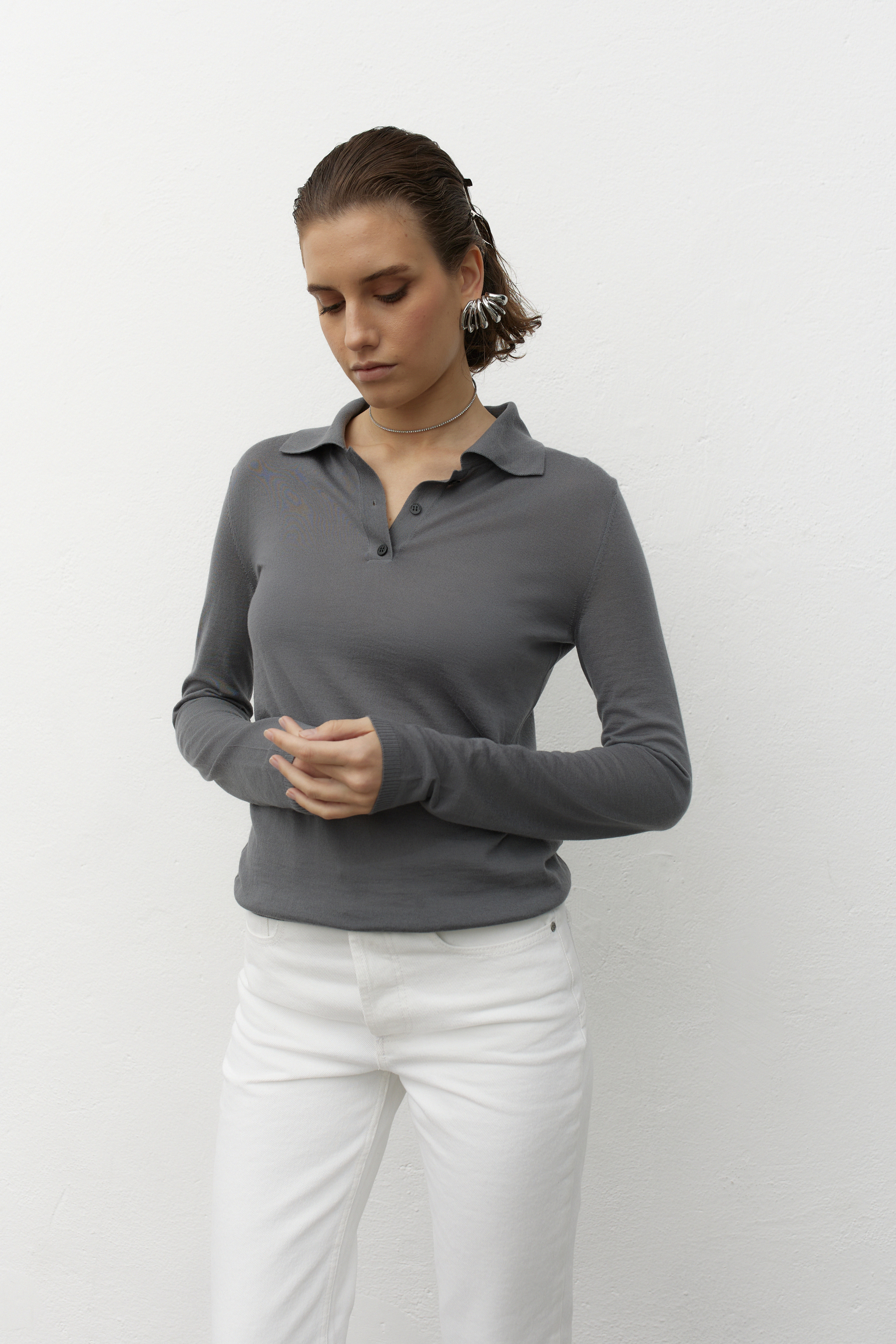 Поло из кашемира, фото 1 Поло из кашемира, фото 1