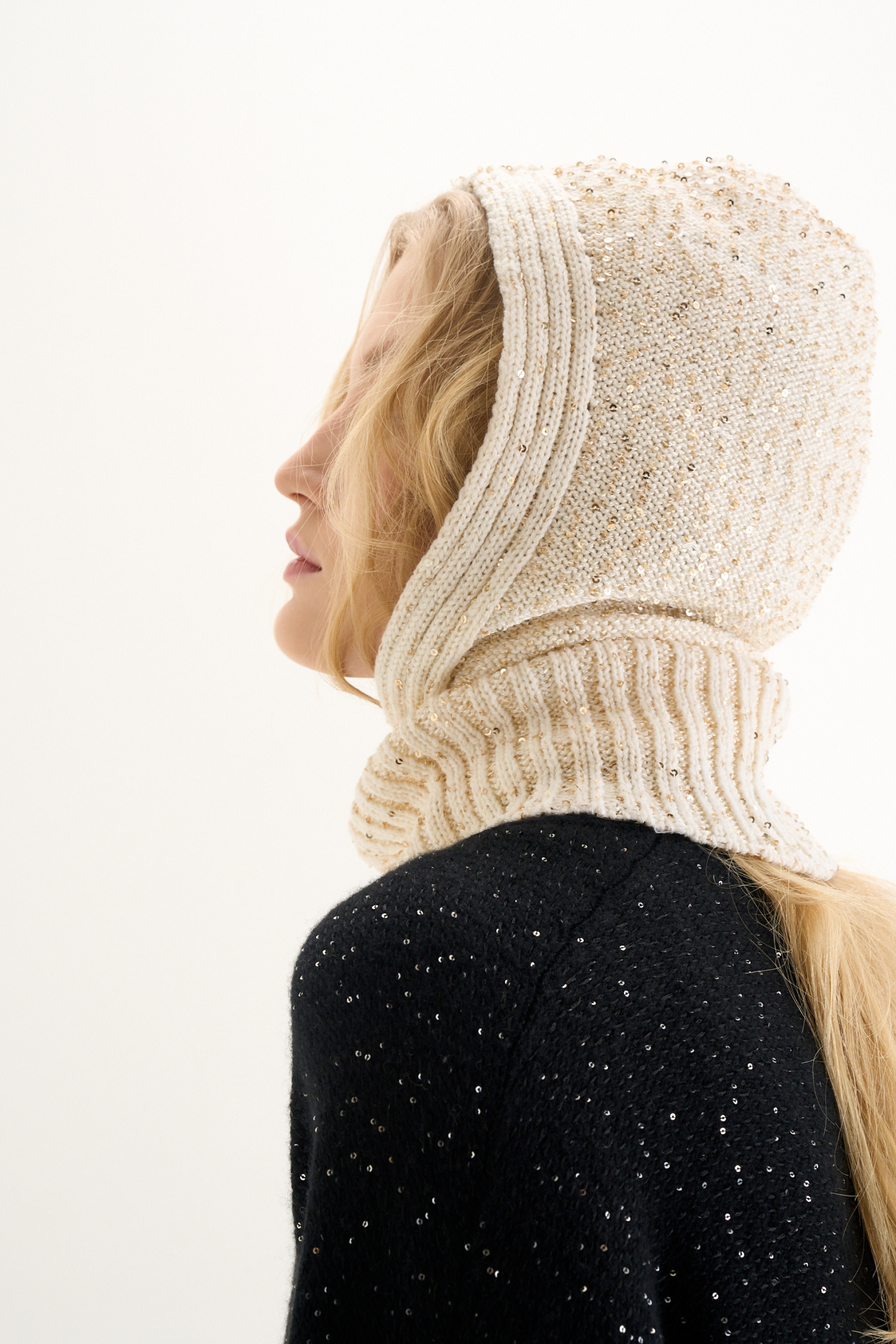 Капор из шерсти мериноса, фото 1