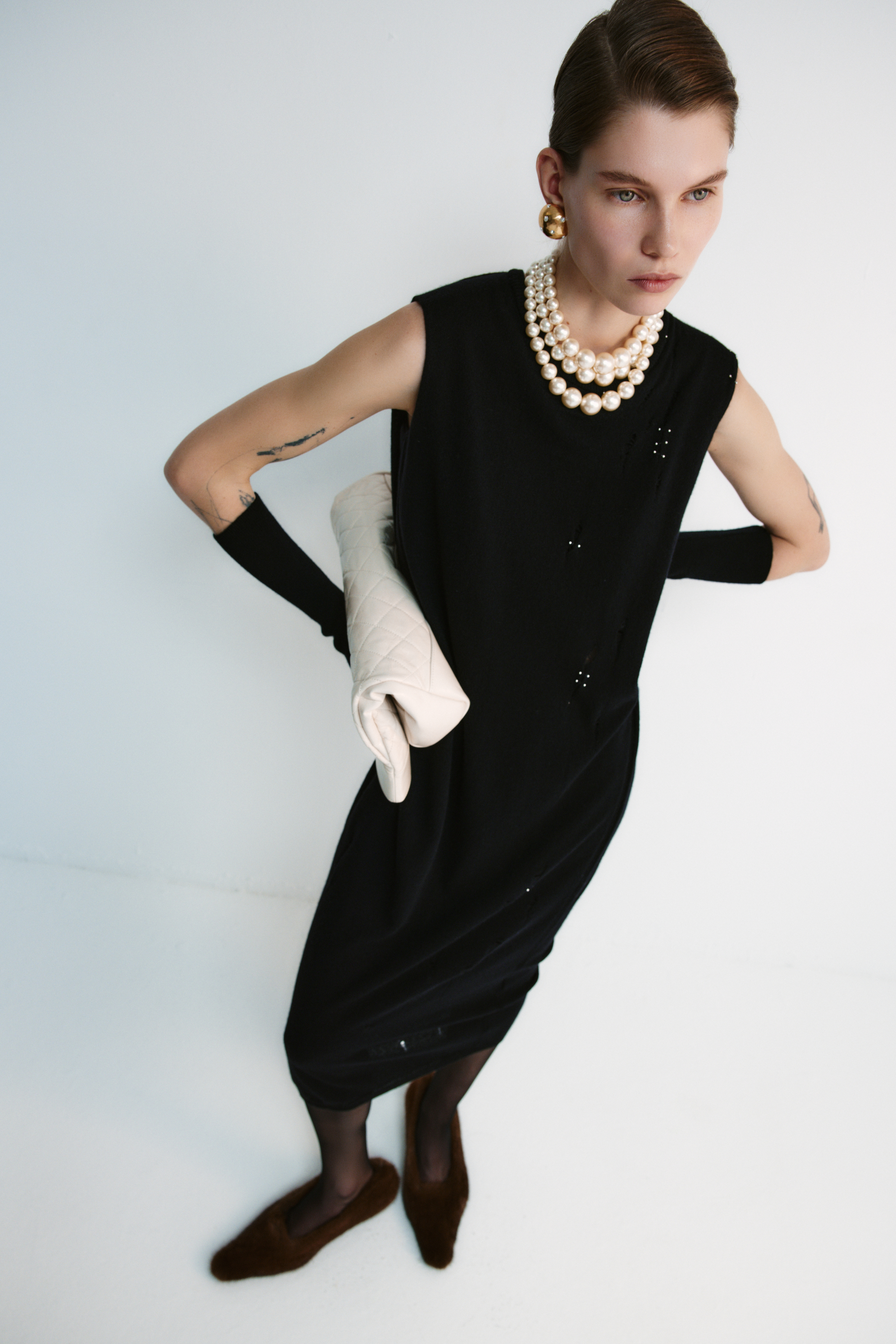 Платье-миди из кашемира, фото 3