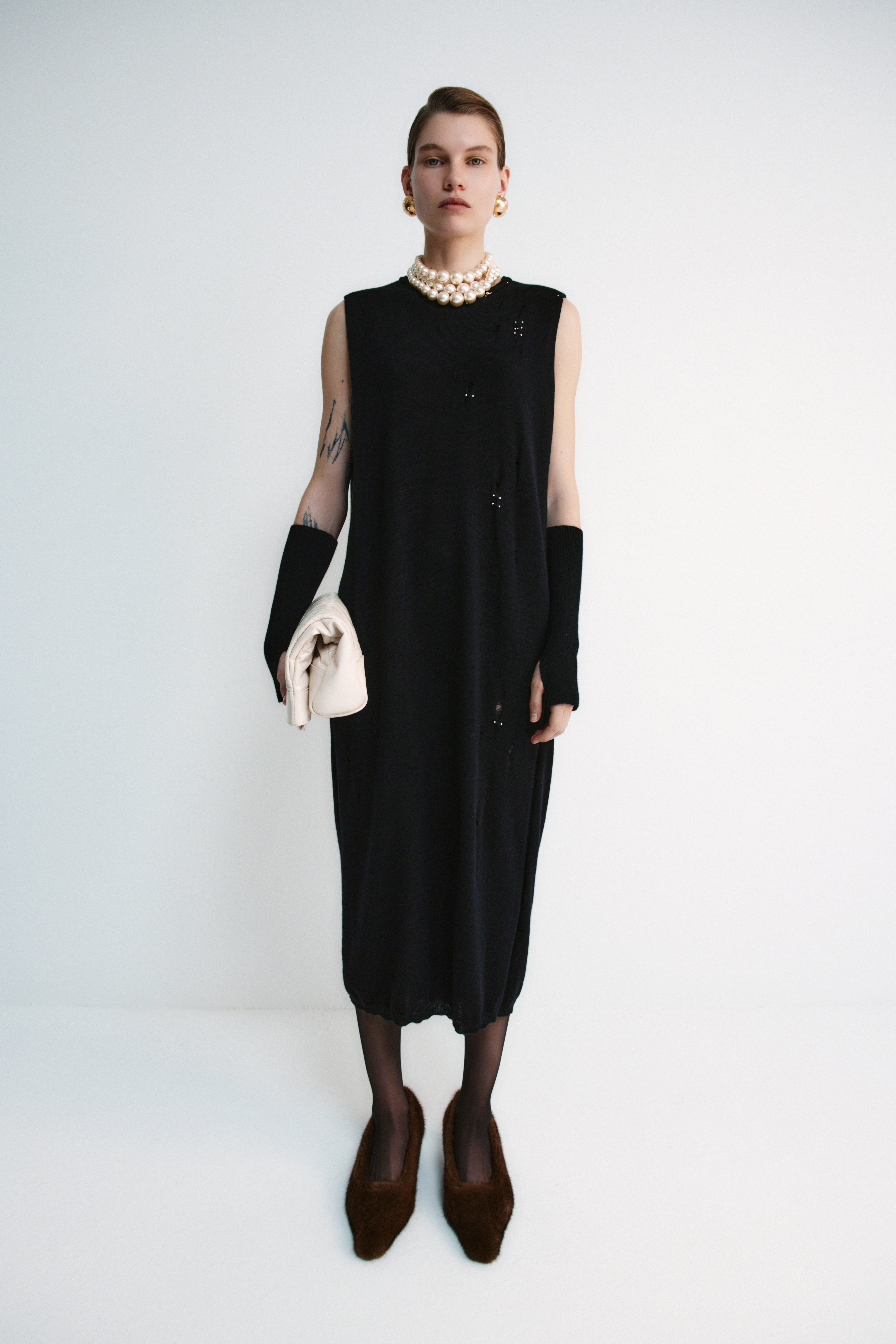 Платье-миди из кашемира, фото 2