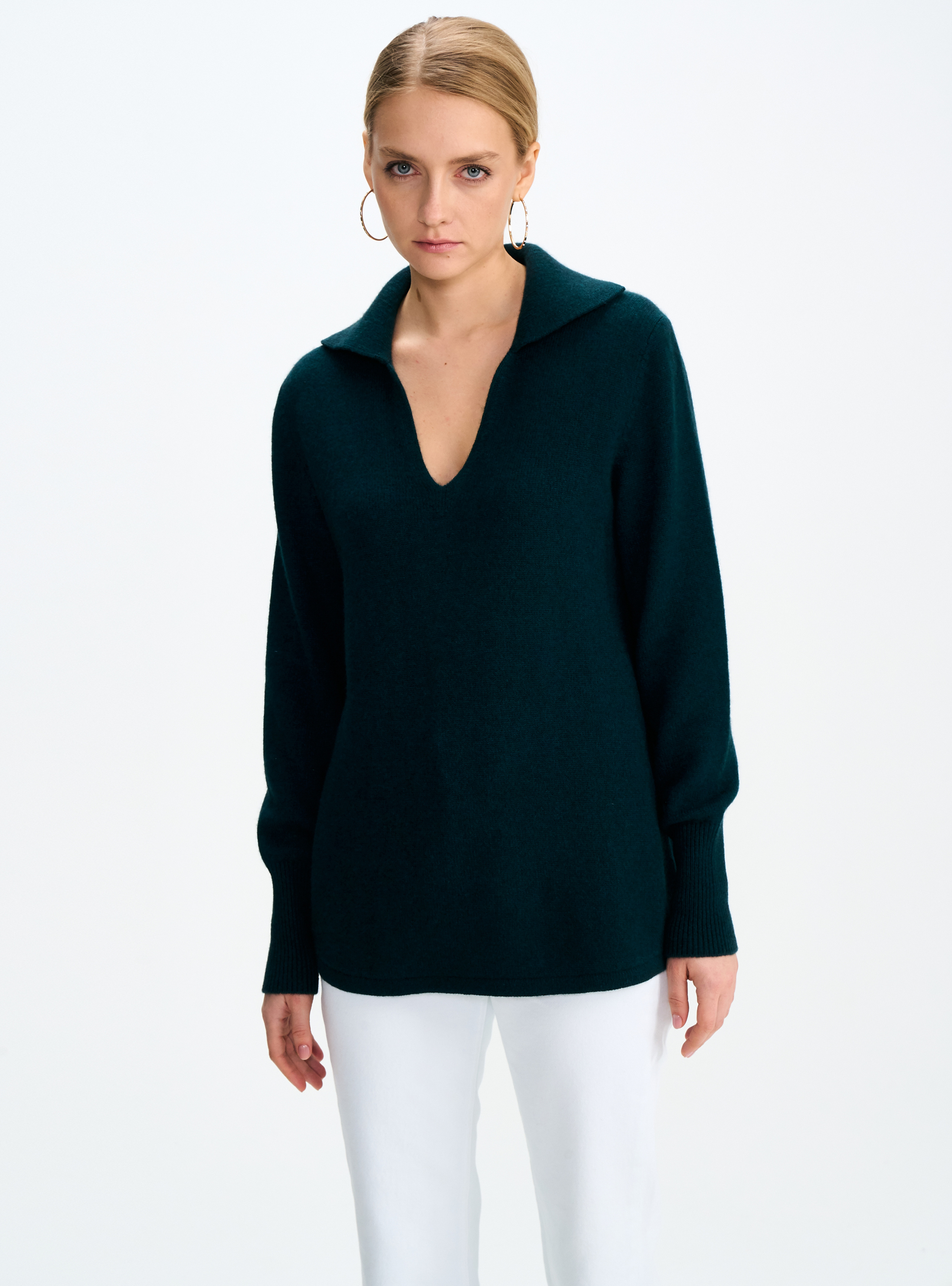 Джемпер-поло из кашемира, фото 2