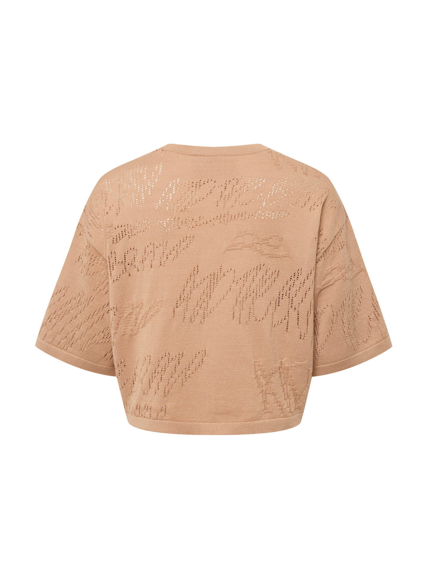 Футболка укороченная из мерсеризованного хлопка, фото 2