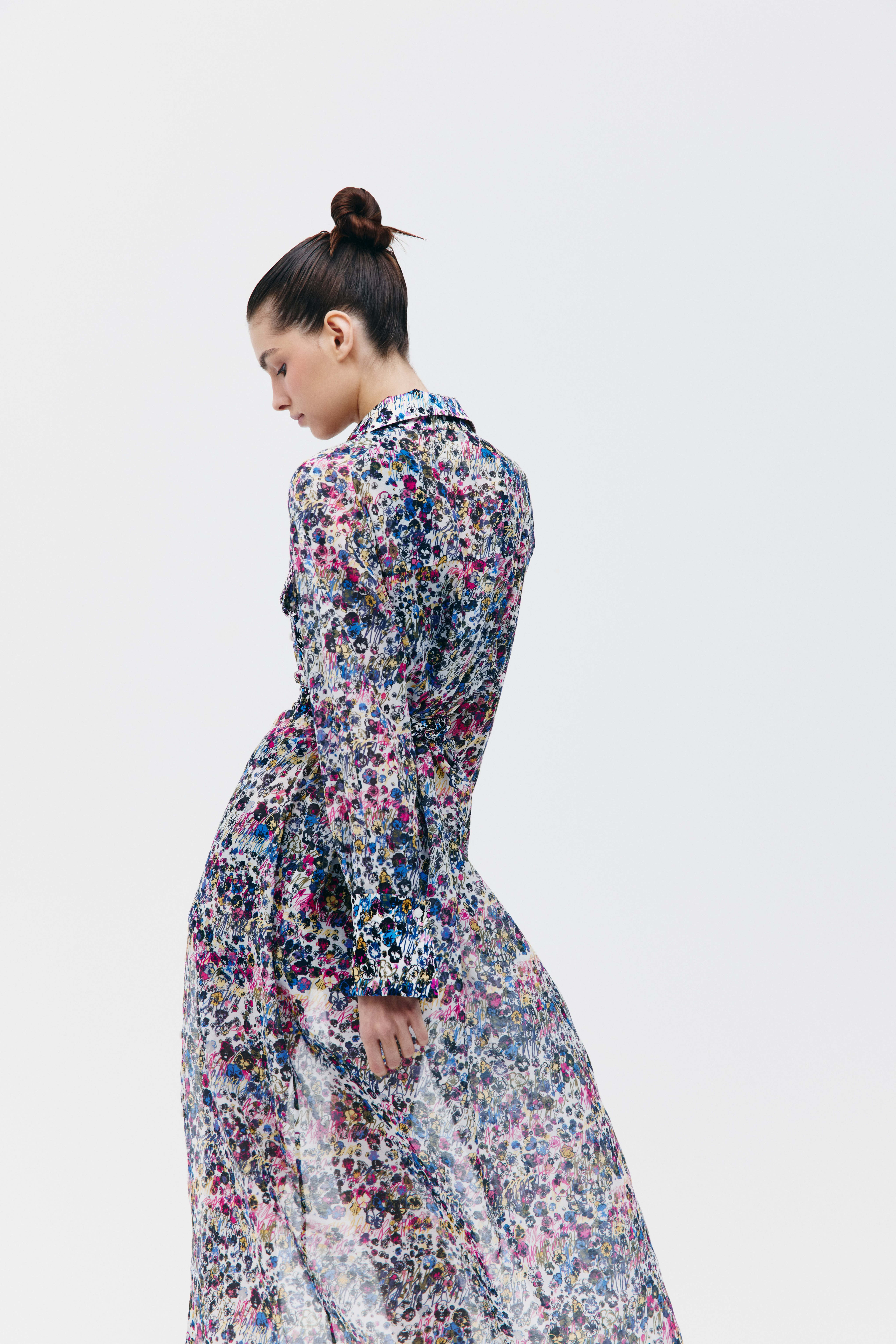 Платье-рубашка из шелкового батиста, фото 5 Платье-рубашка из шелкового батиста, фото 5