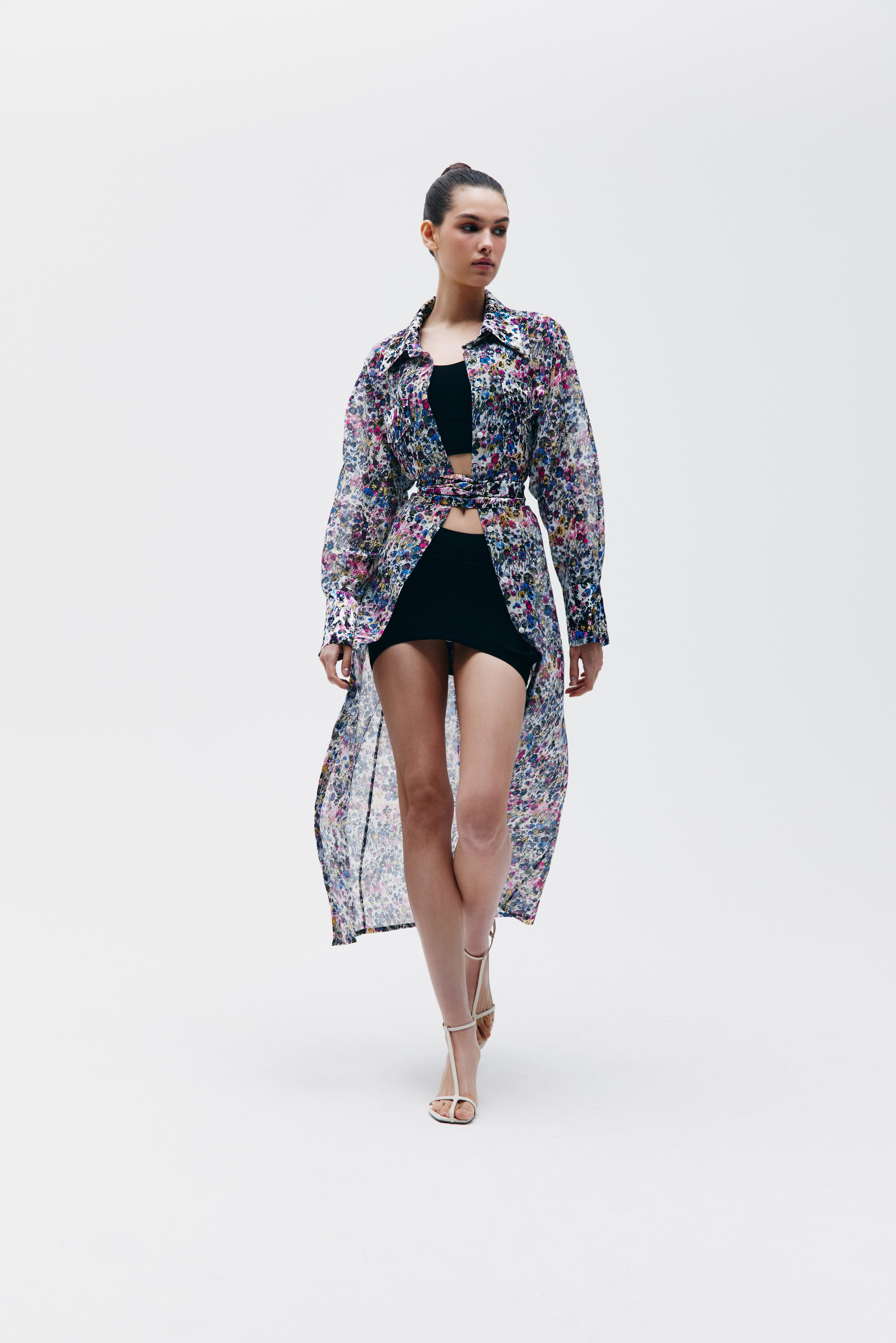 Платье-рубашка из шелкового батиста, фото 1 Платье-рубашка из шелкового батиста, фото 1