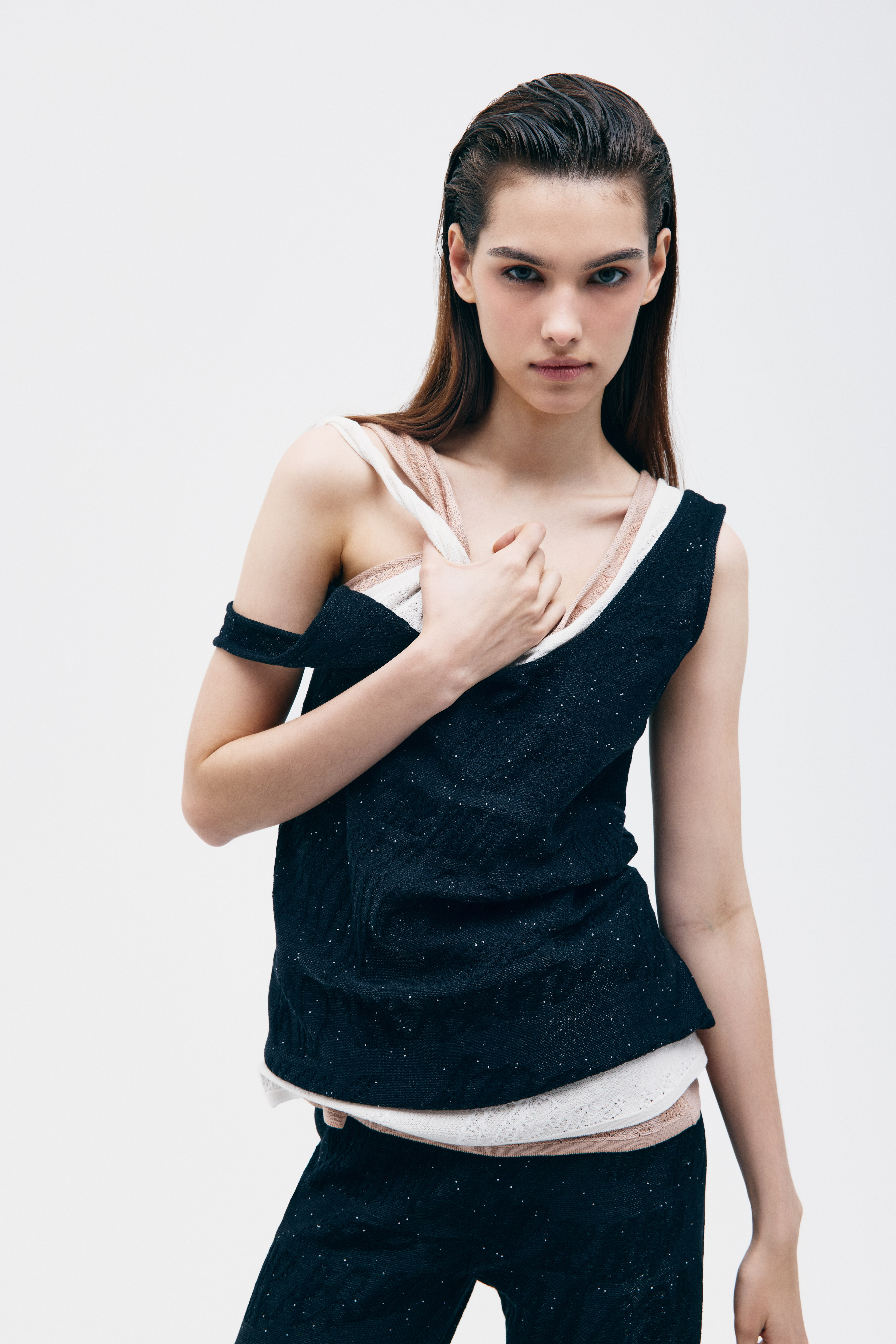 Топ с микропайетками, фото 3