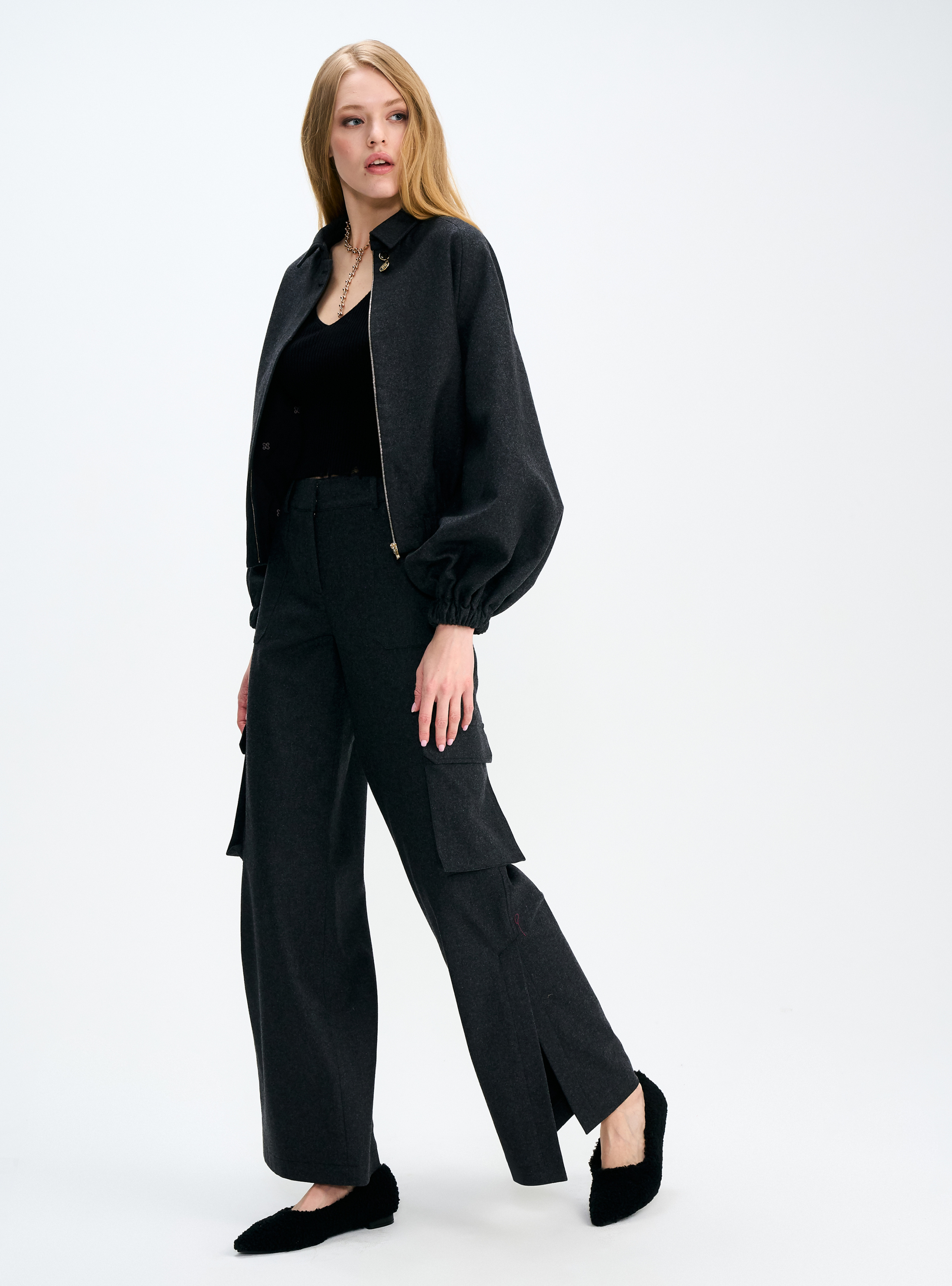 Куртка с объемными рукавами, фото 2 Куртка с объемными рукавами, фото 2