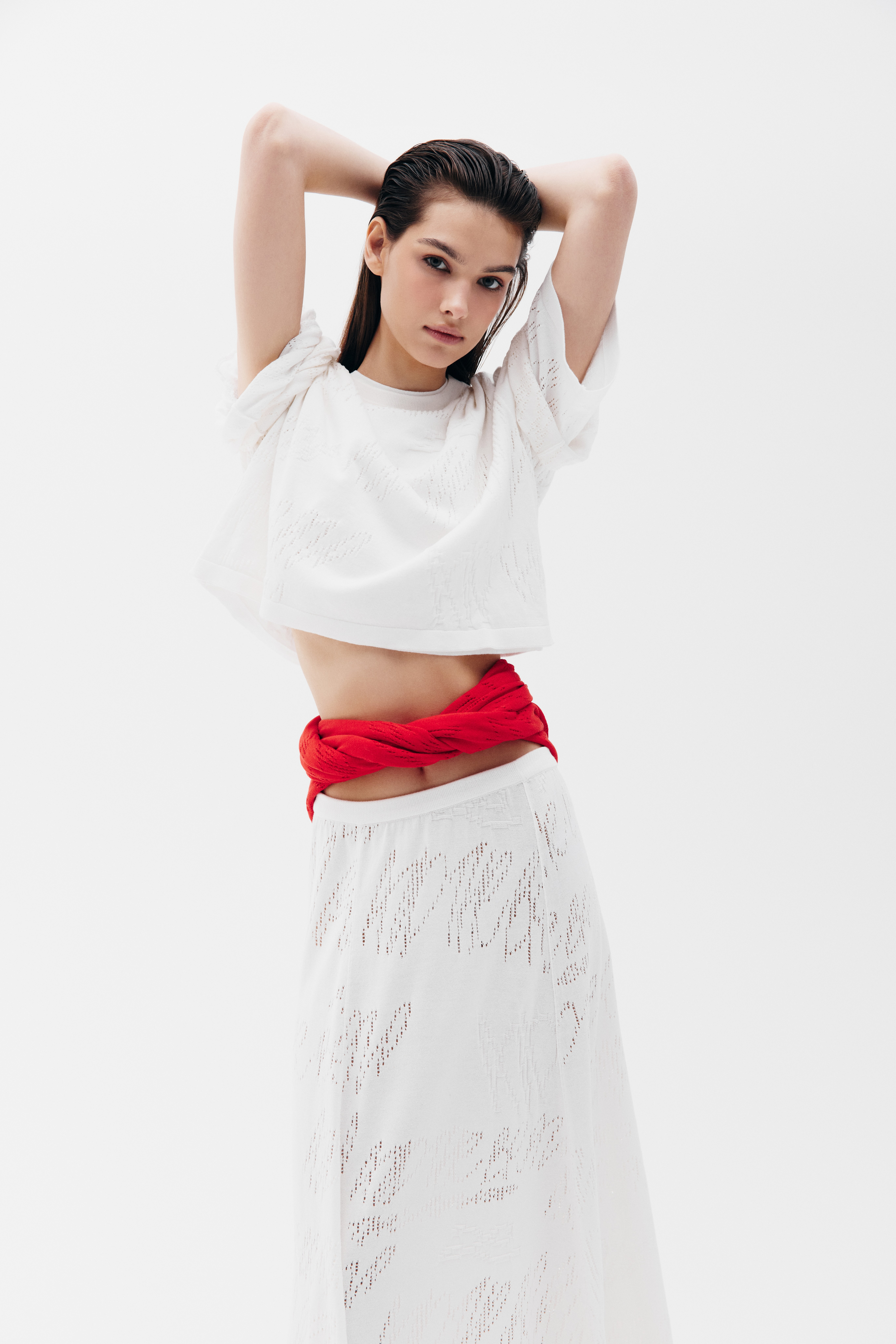 Юбка-макси из мерсеризованного хлопка, фото 4