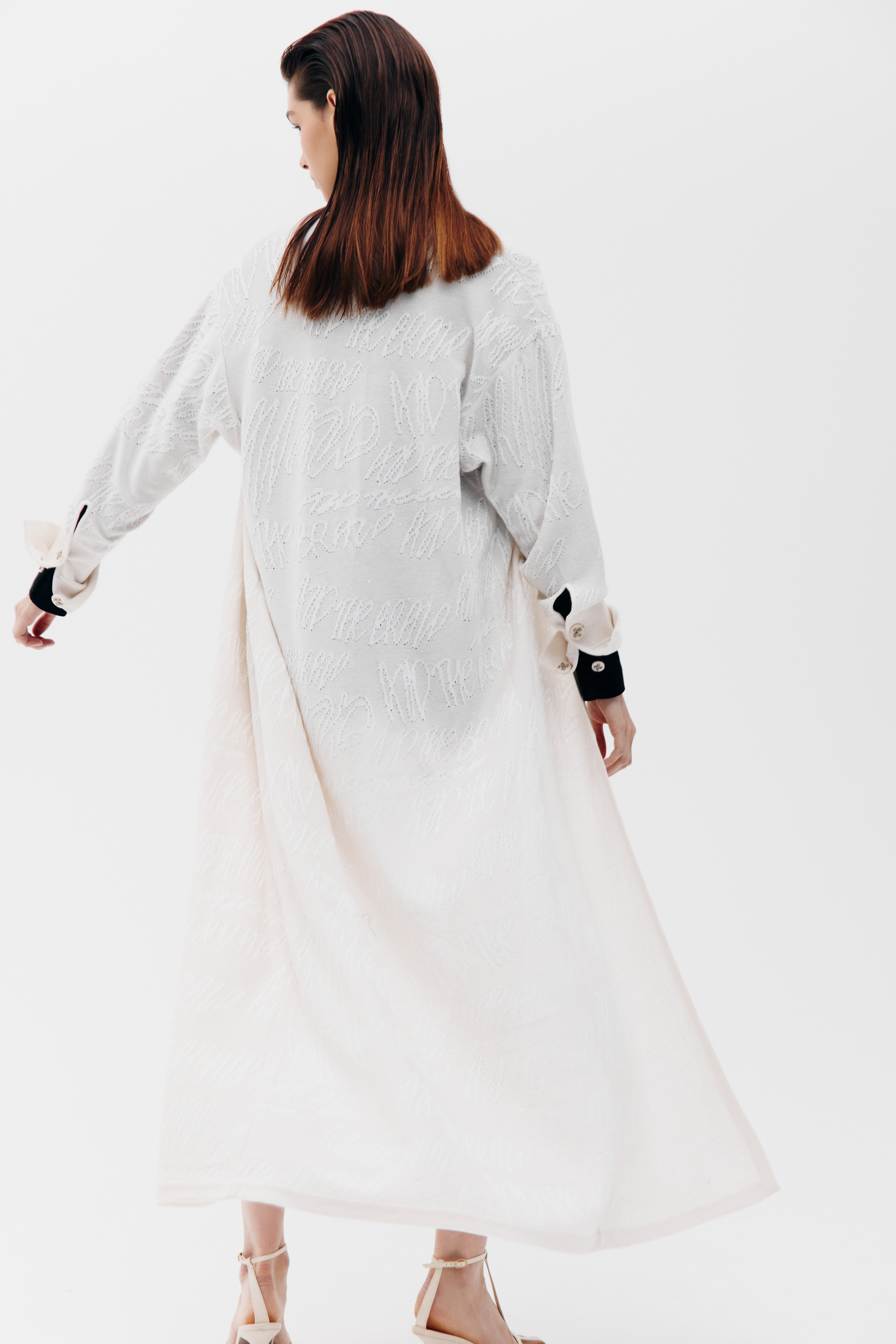 Кардиган-макси с микропайетками, фото 3 Кардиган-макси с микропайетками, фото 3