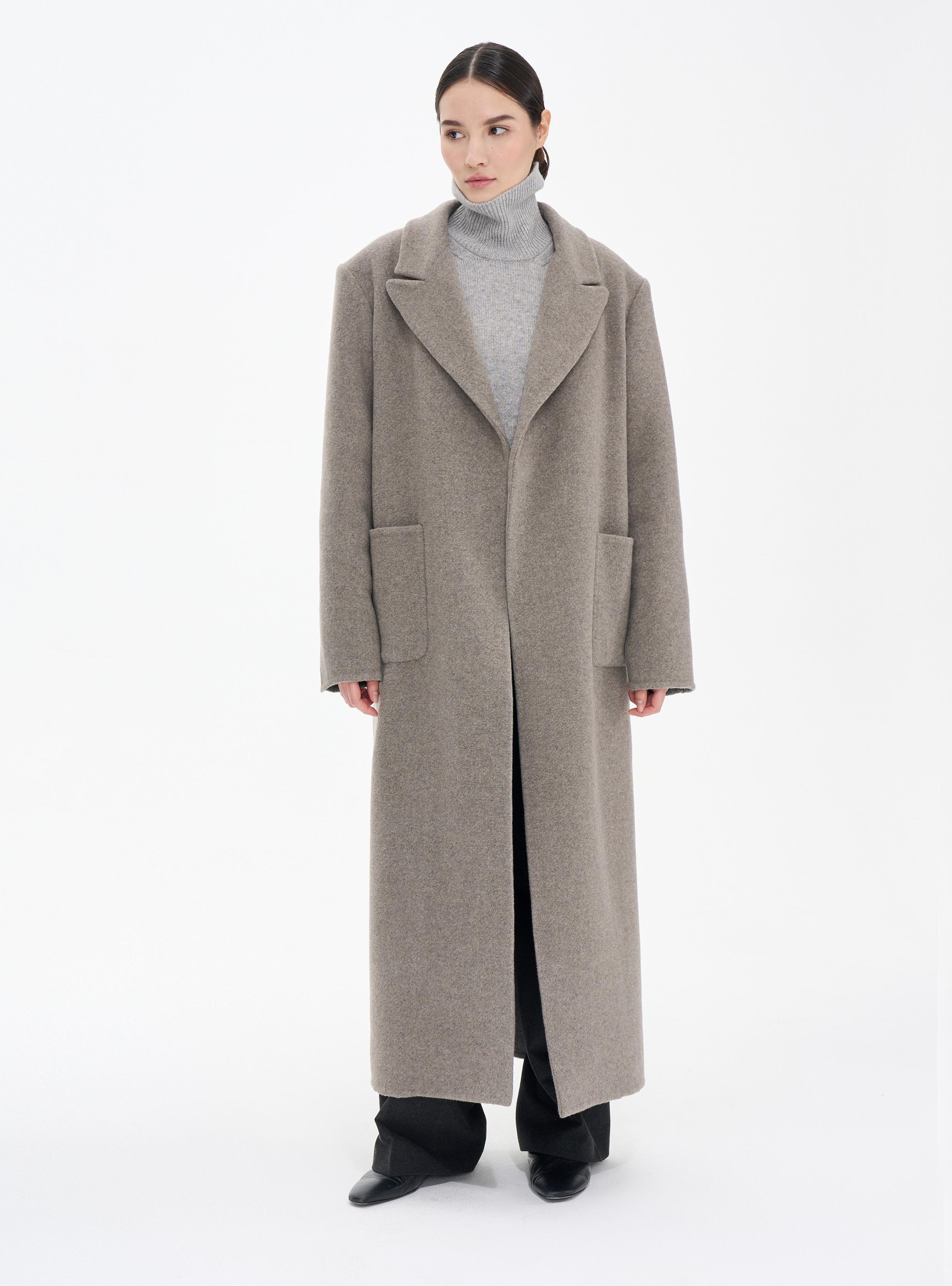 Пальто длинное, фото 1