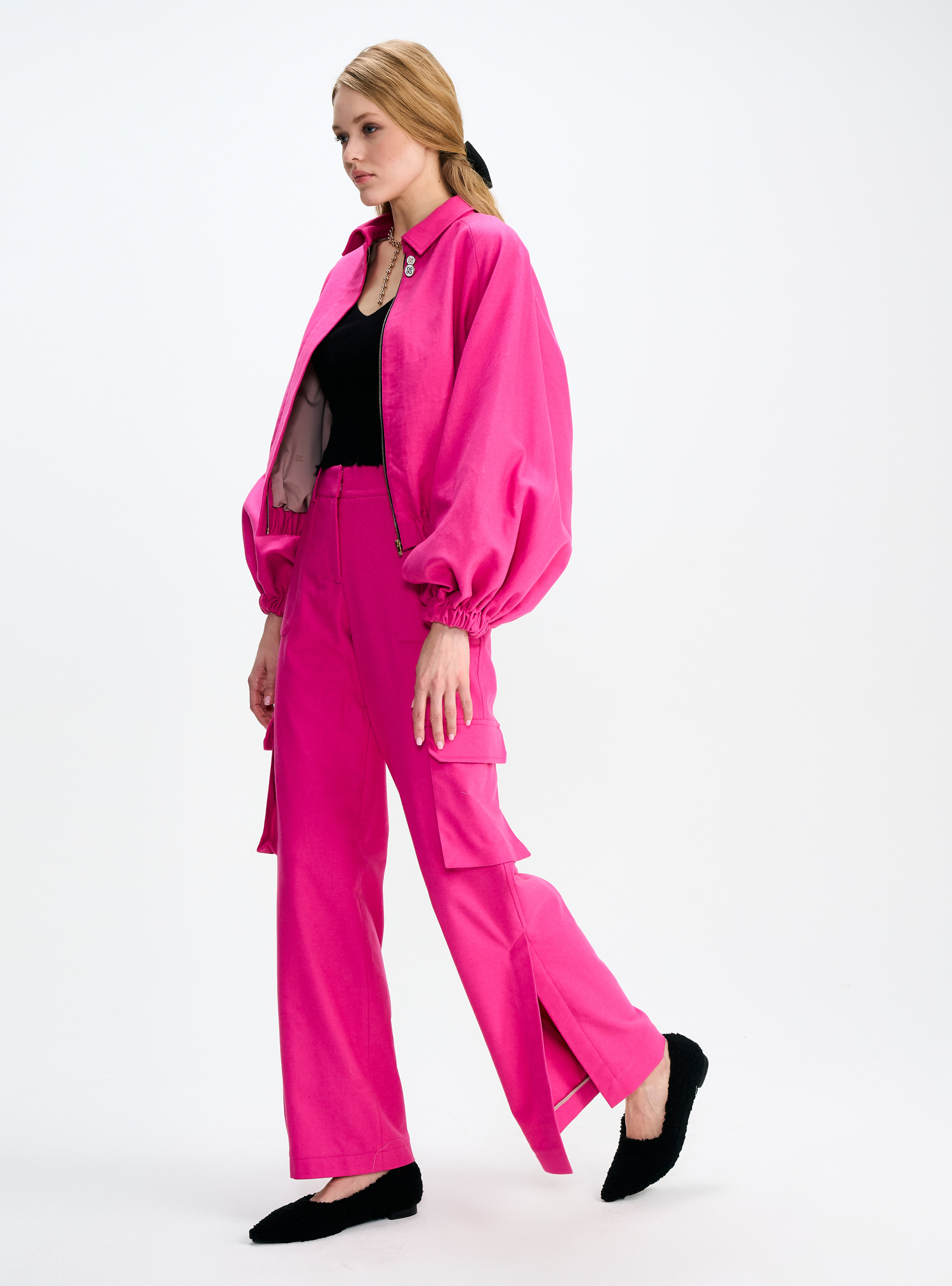 Куртка с объемными рукавами, фото 3 Куртка с объемными рукавами, фото 3