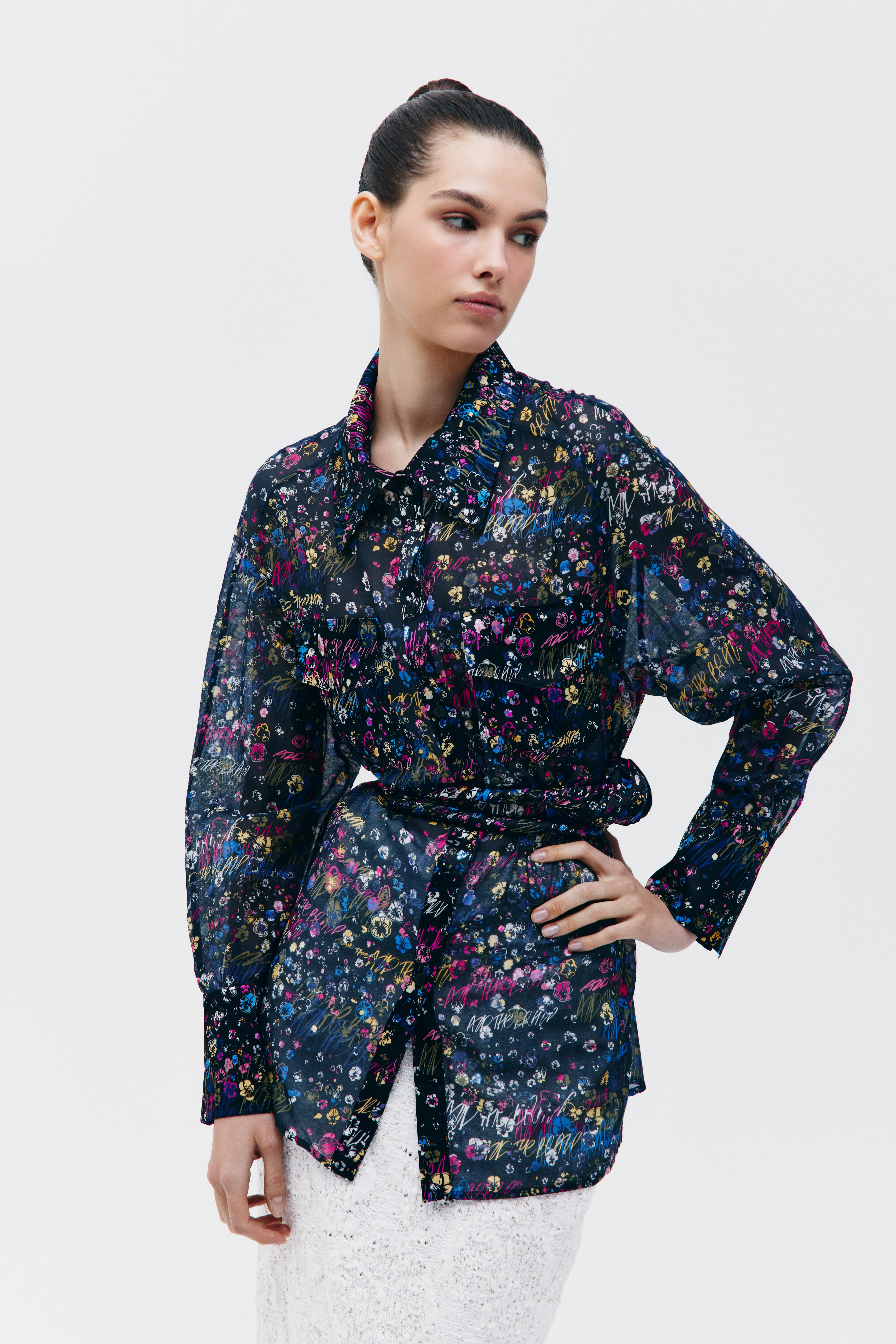 Рубашка из шелкового батиста , фото 1