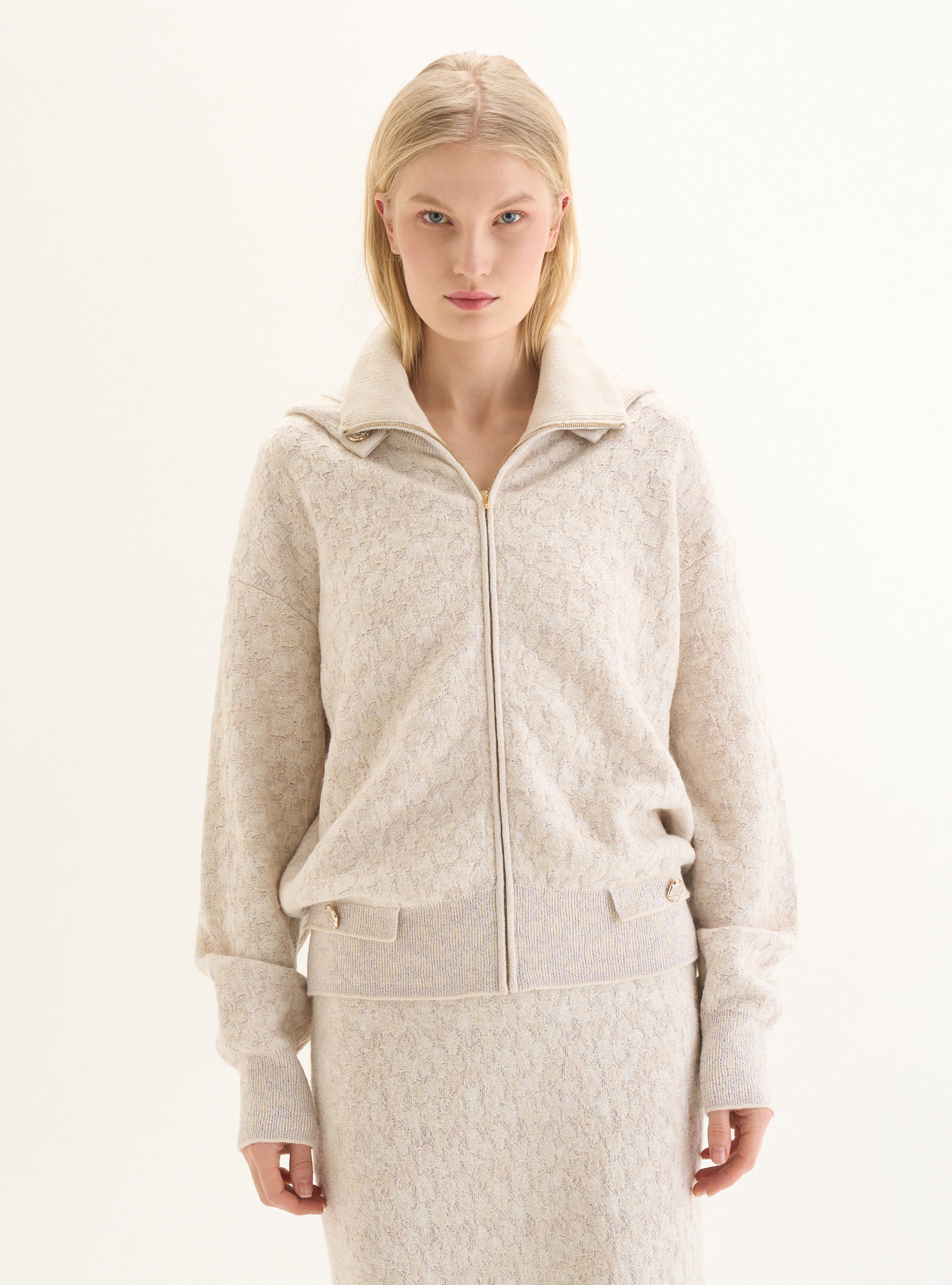 Бомбер из шерсти, фото 1 Бомбер из шерсти, фото 1