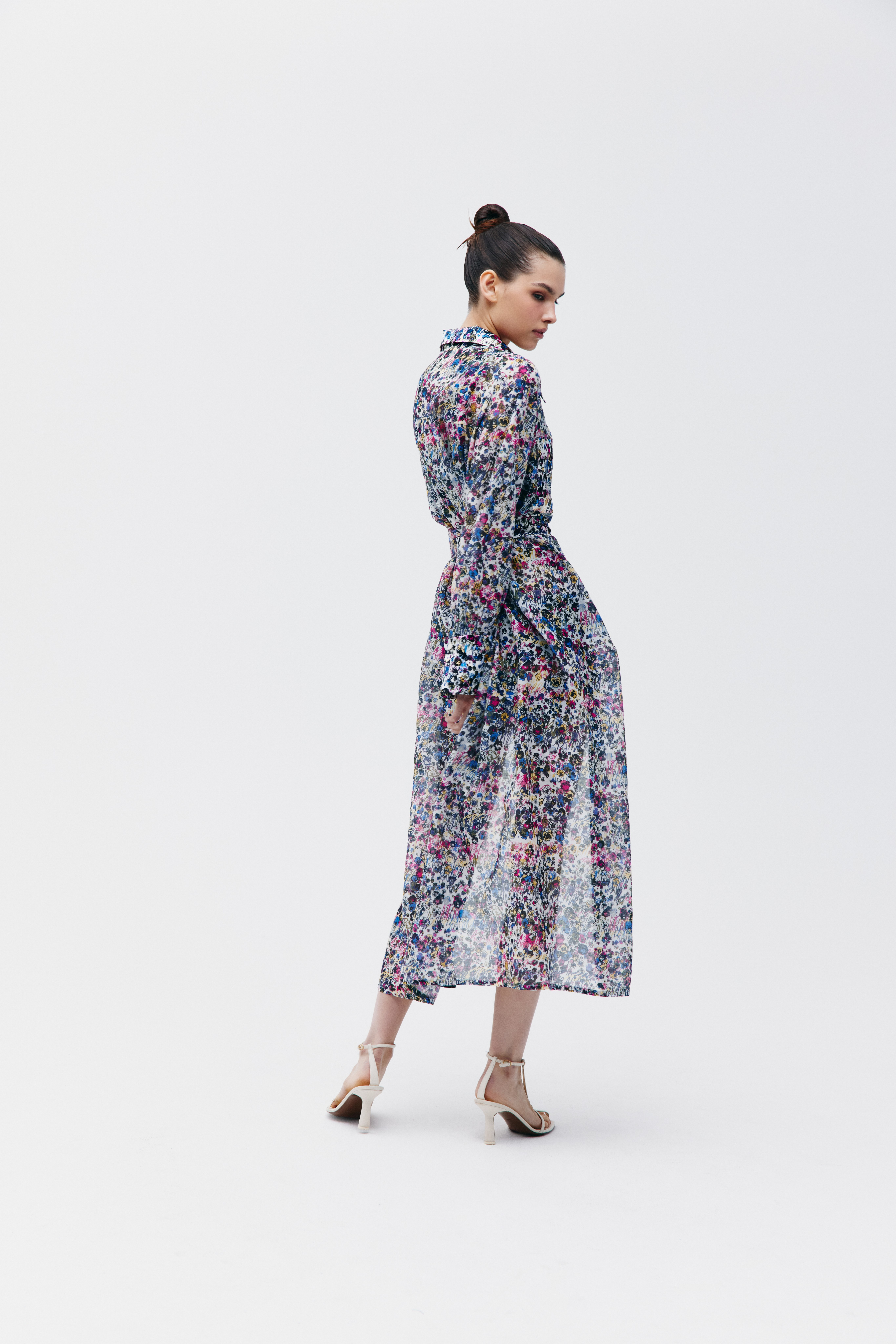 Платье-рубашка из шелкового батиста, фото 4 Платье-рубашка из шелкового батиста, фото 4