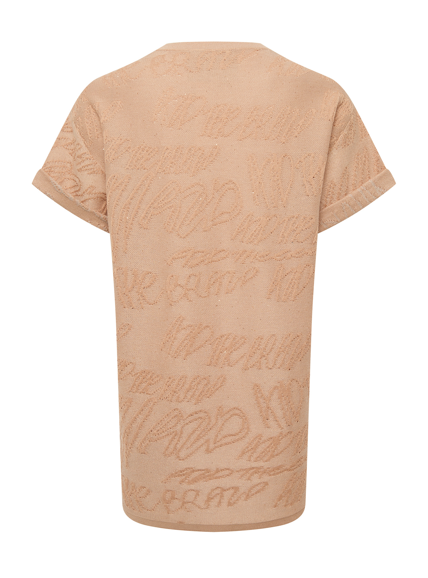 Футболка удлиненная с микропайетками, фото 7