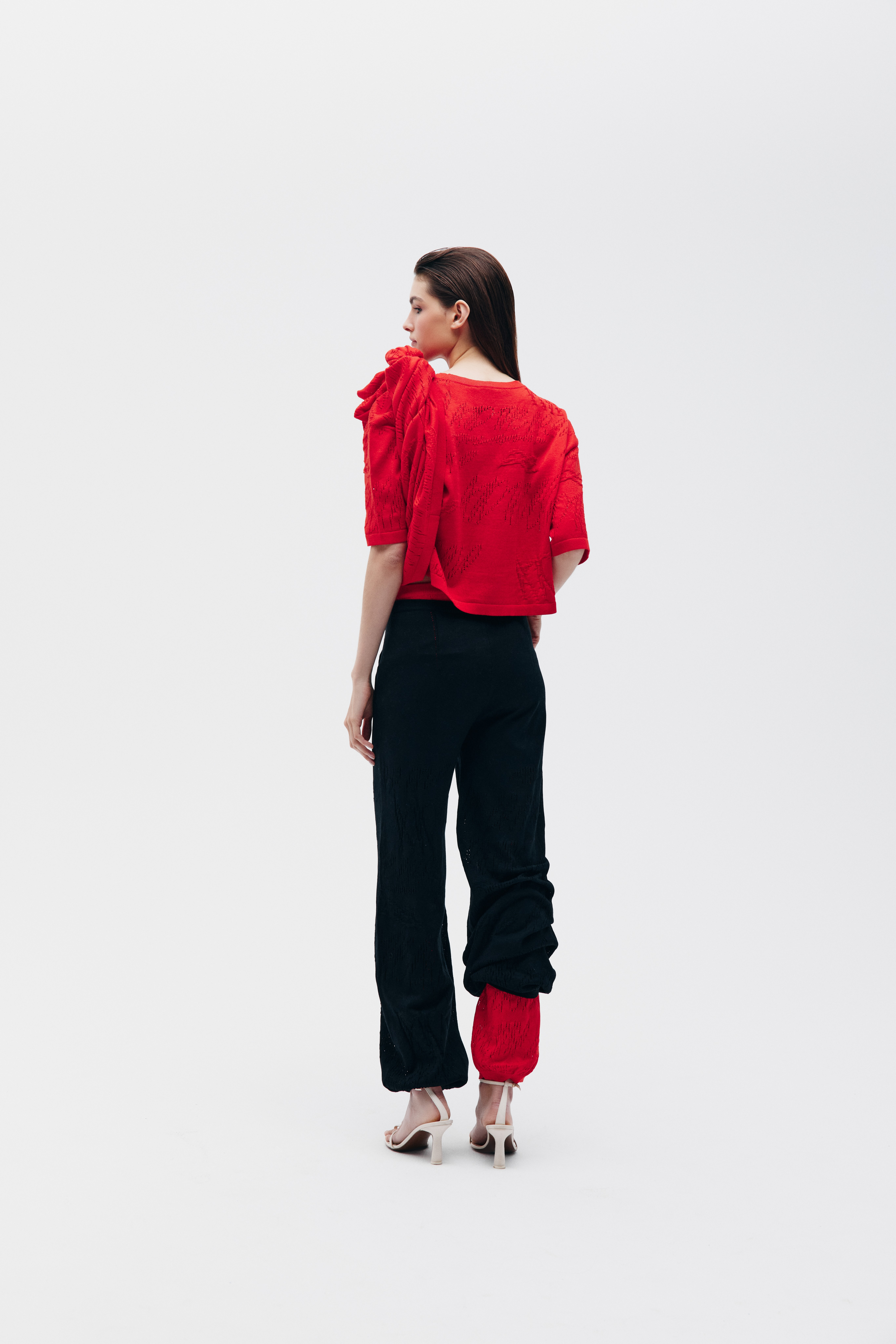 Брюки-джоггеры из мерсеризованного хлопка, фото 2