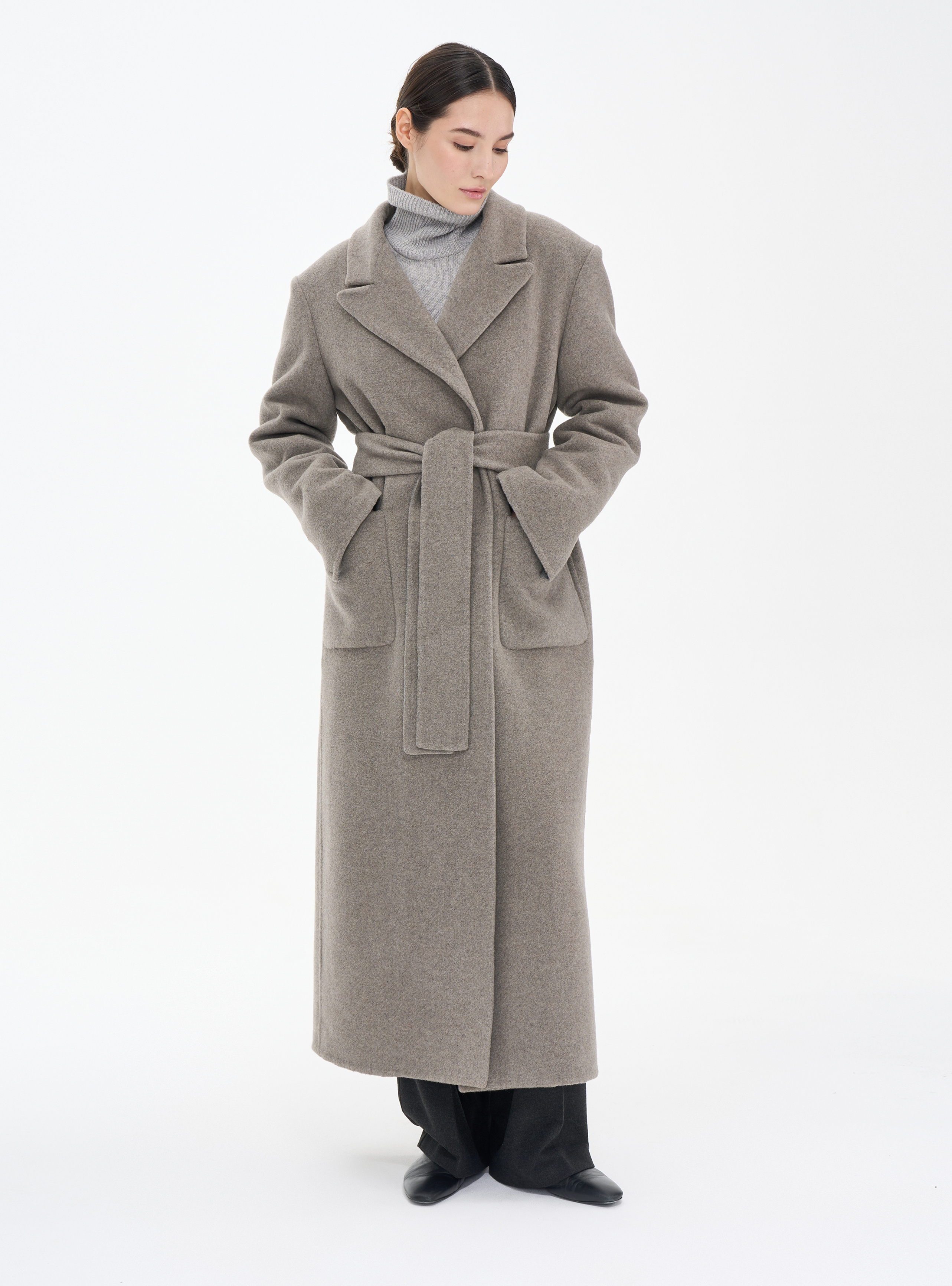 Пальто длинное, фото 5