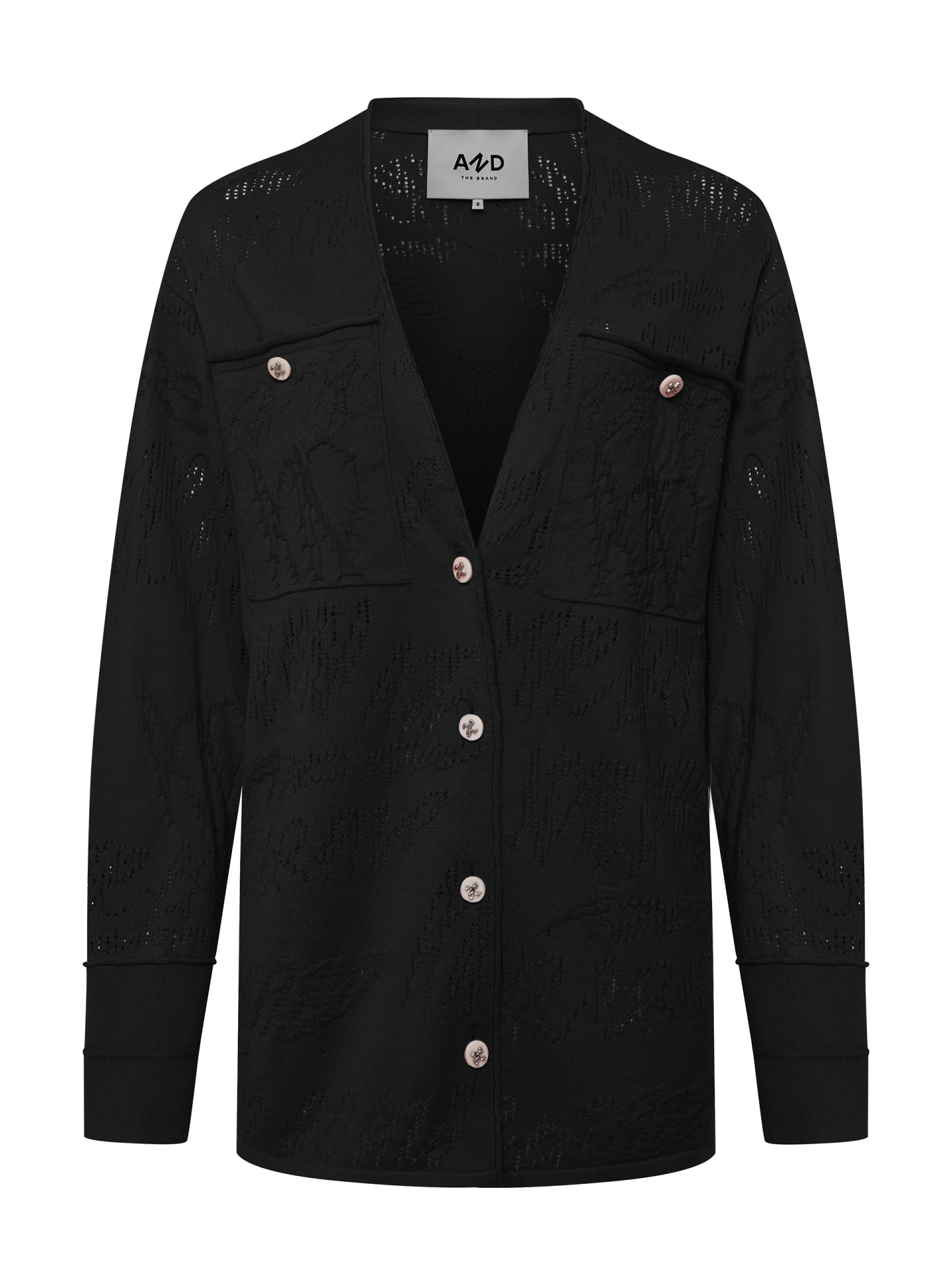 Кардиган-рубашка из мерсеризованного хлопка, фото 1