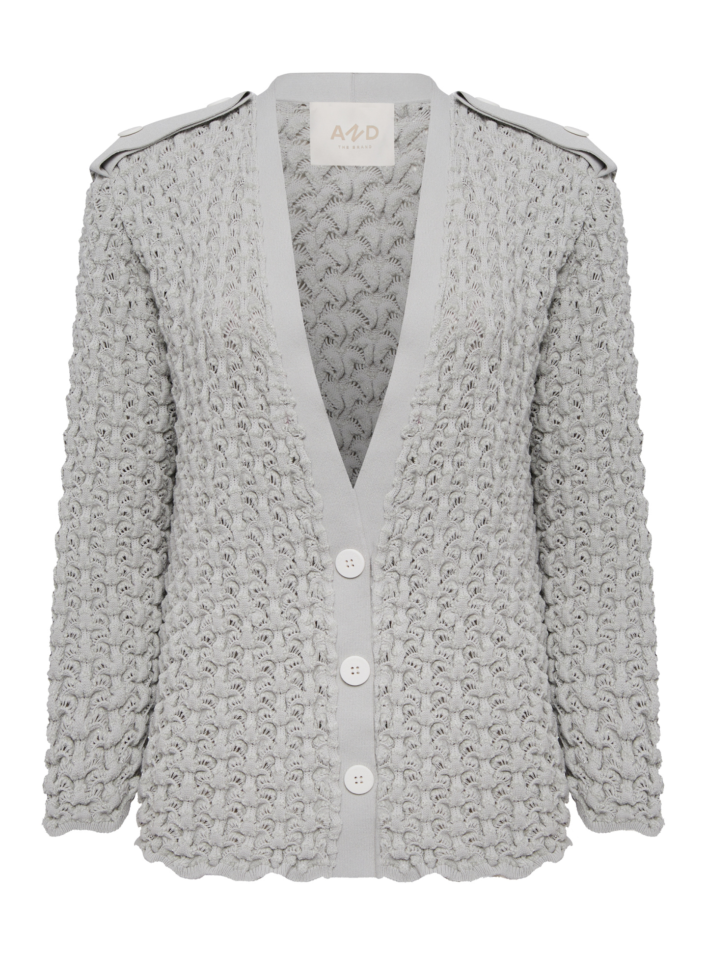 Кардиган с ажурным эффектом, фото 1 Кардиган с ажурным эффектом, фото 1