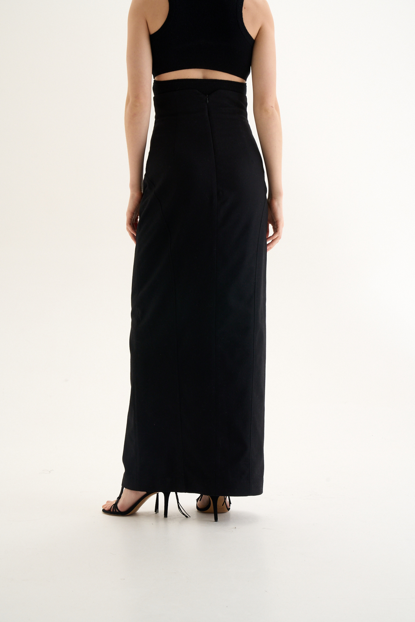 Юбка-макси с разрезом, фото 2