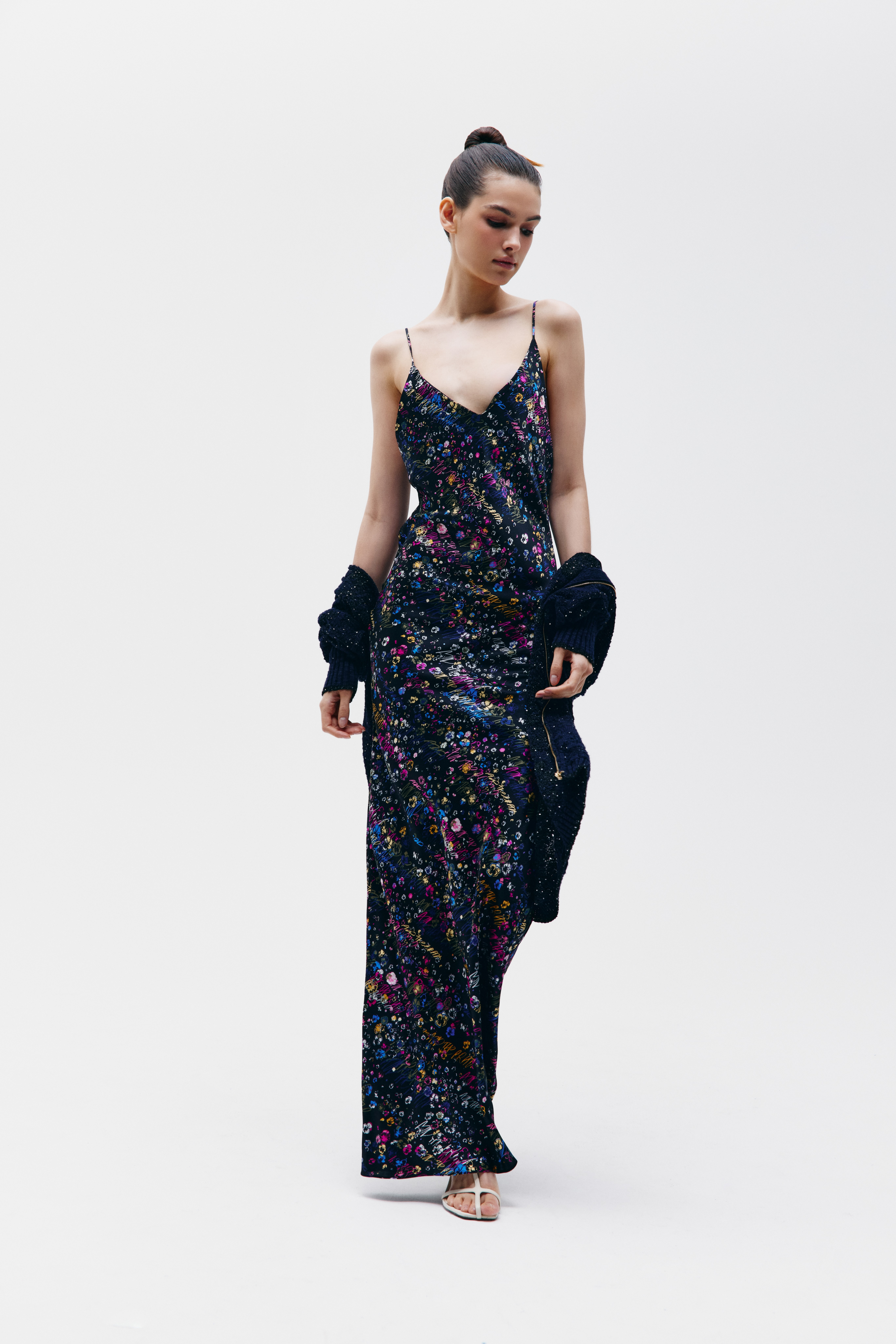 Платье-комбинация из шелка , фото 4