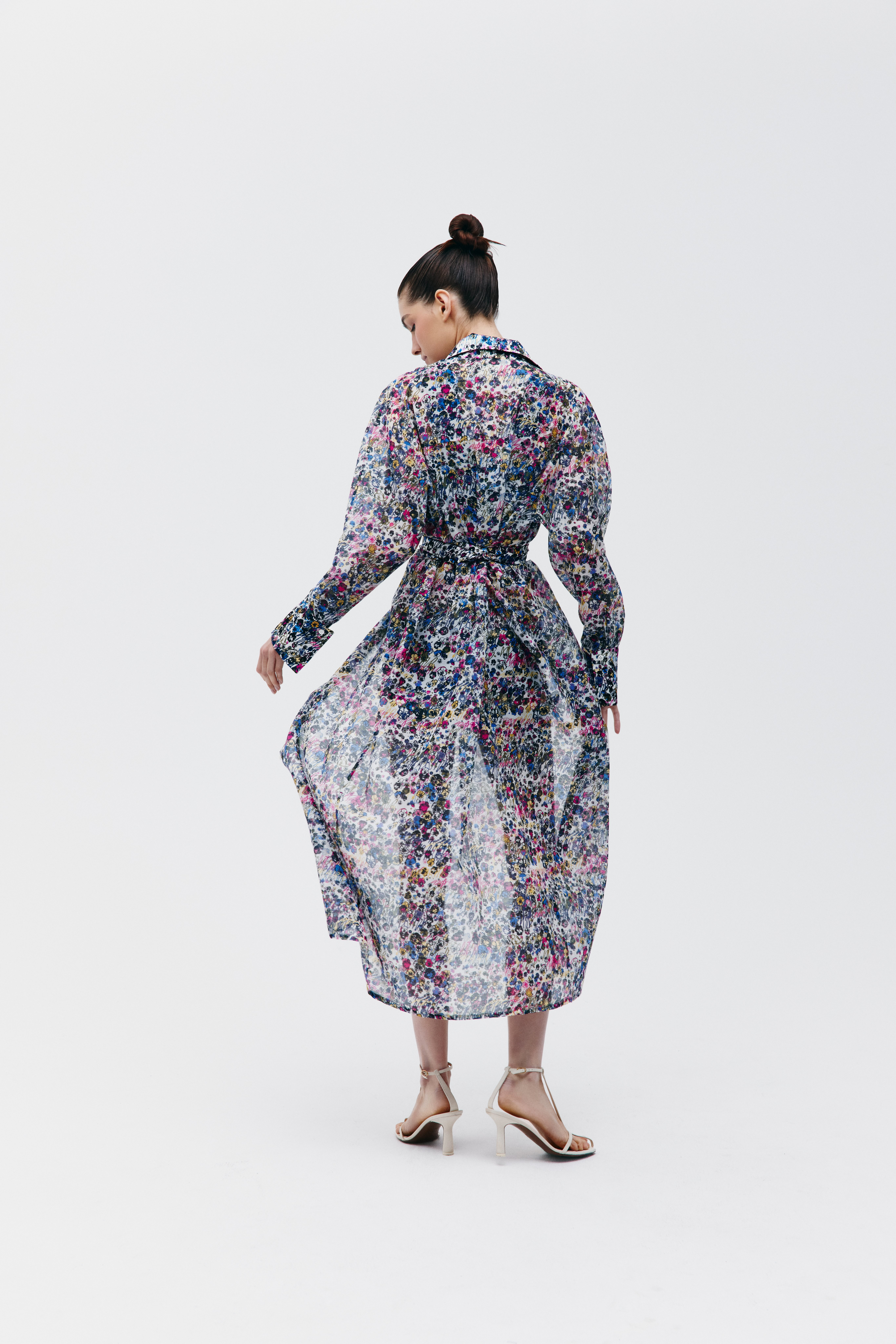 Платье-рубашка из шелкового батиста, фото 3 Платье-рубашка из шелкового батиста, фото 3