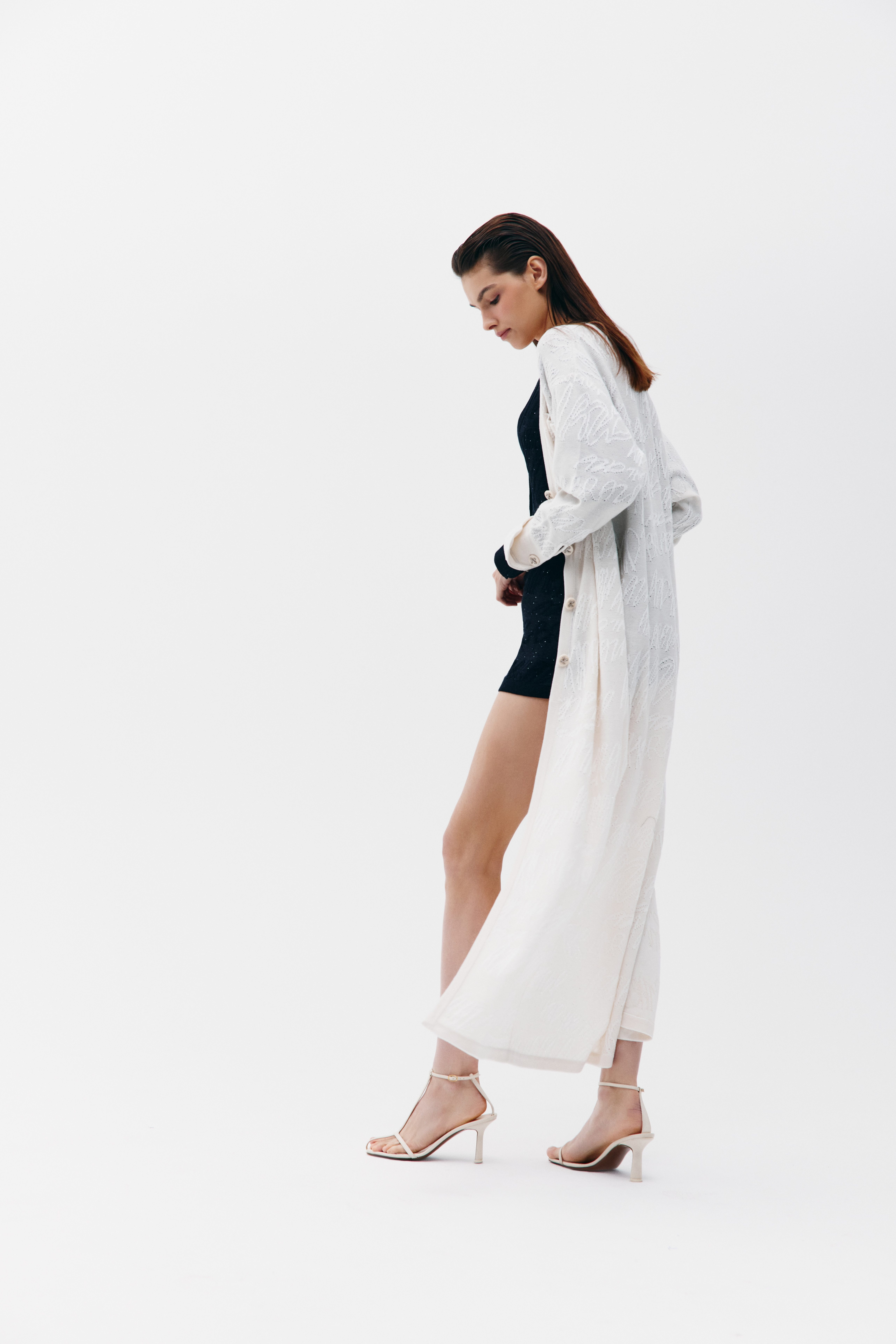 Кардиган-макси с микропайетками, фото 2 Кардиган-макси с микропайетками, фото 2