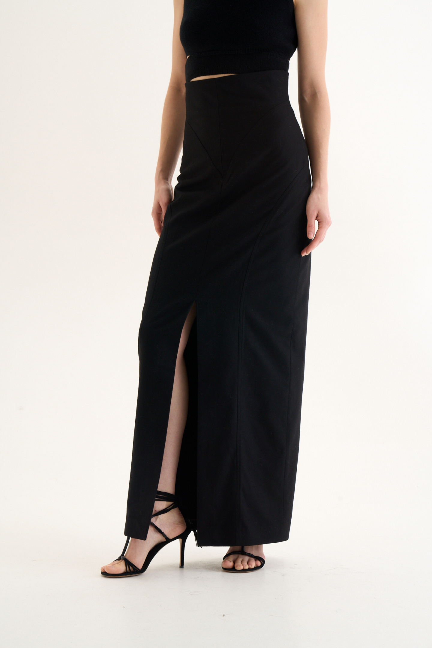 Юбка-макси с разрезом, фото 3