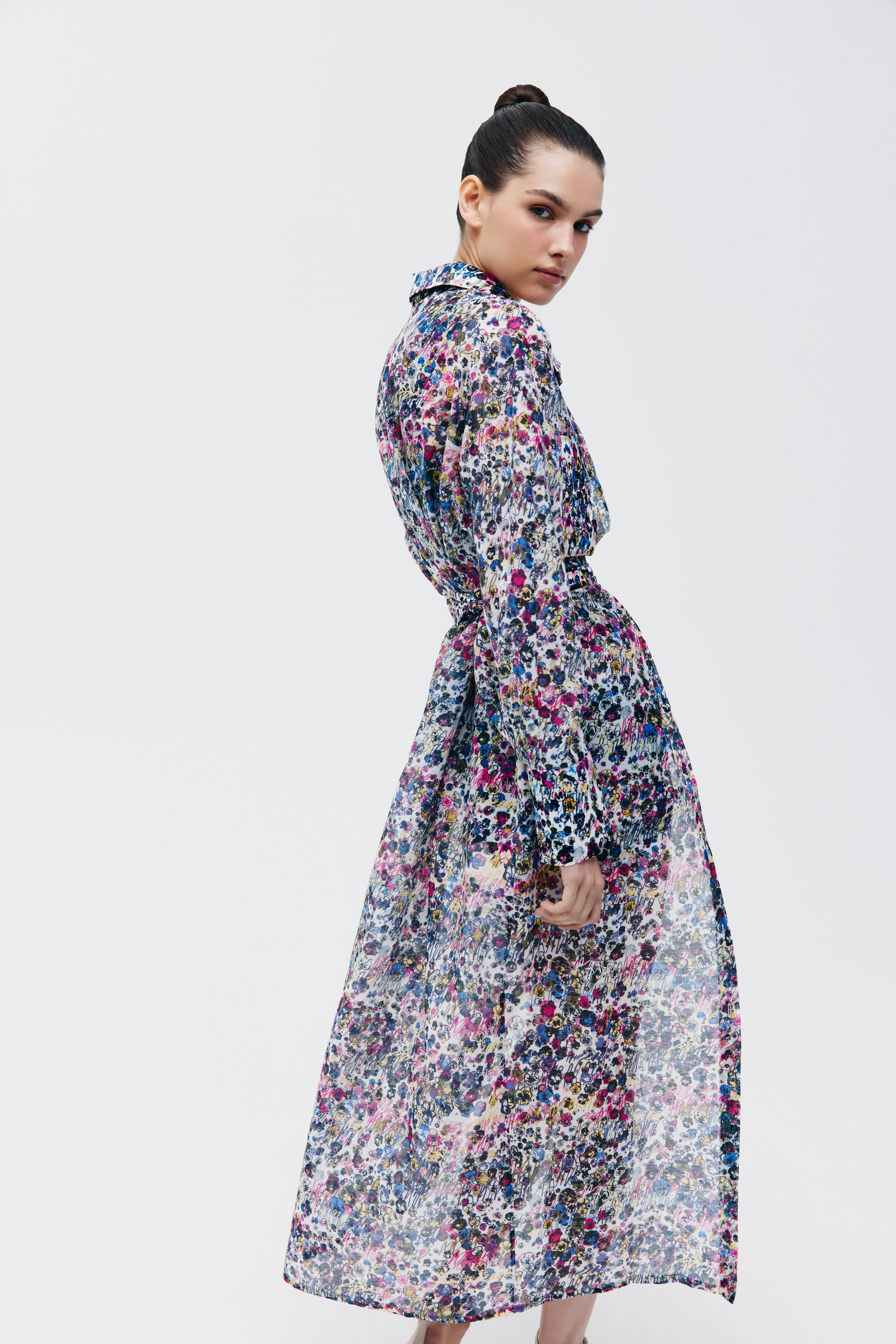 Платье-рубашка из шелкового батиста, фото 2 Платье-рубашка из шелкового батиста, фото 2